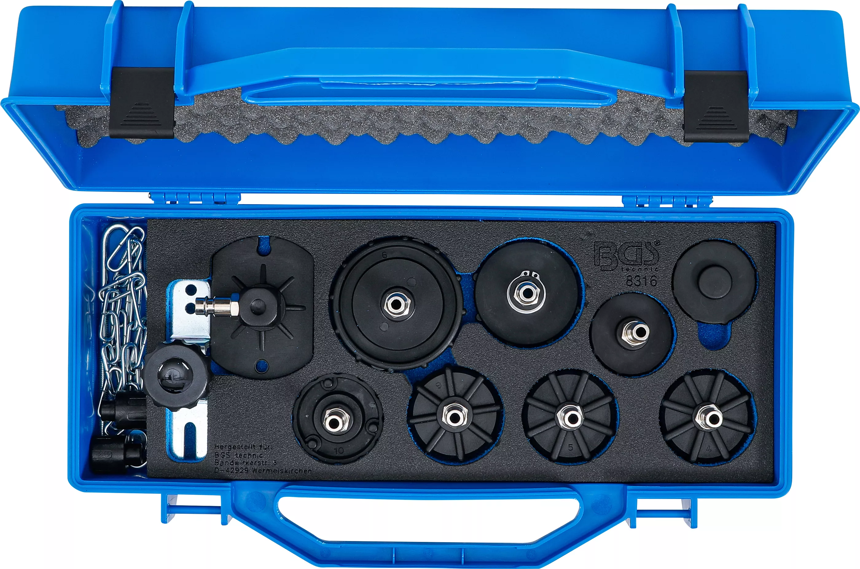 Set adaptoare pentru BGS 8315 | pentru Audi, BMW, Ford, Honda, Nissan, Opel, VW [4]