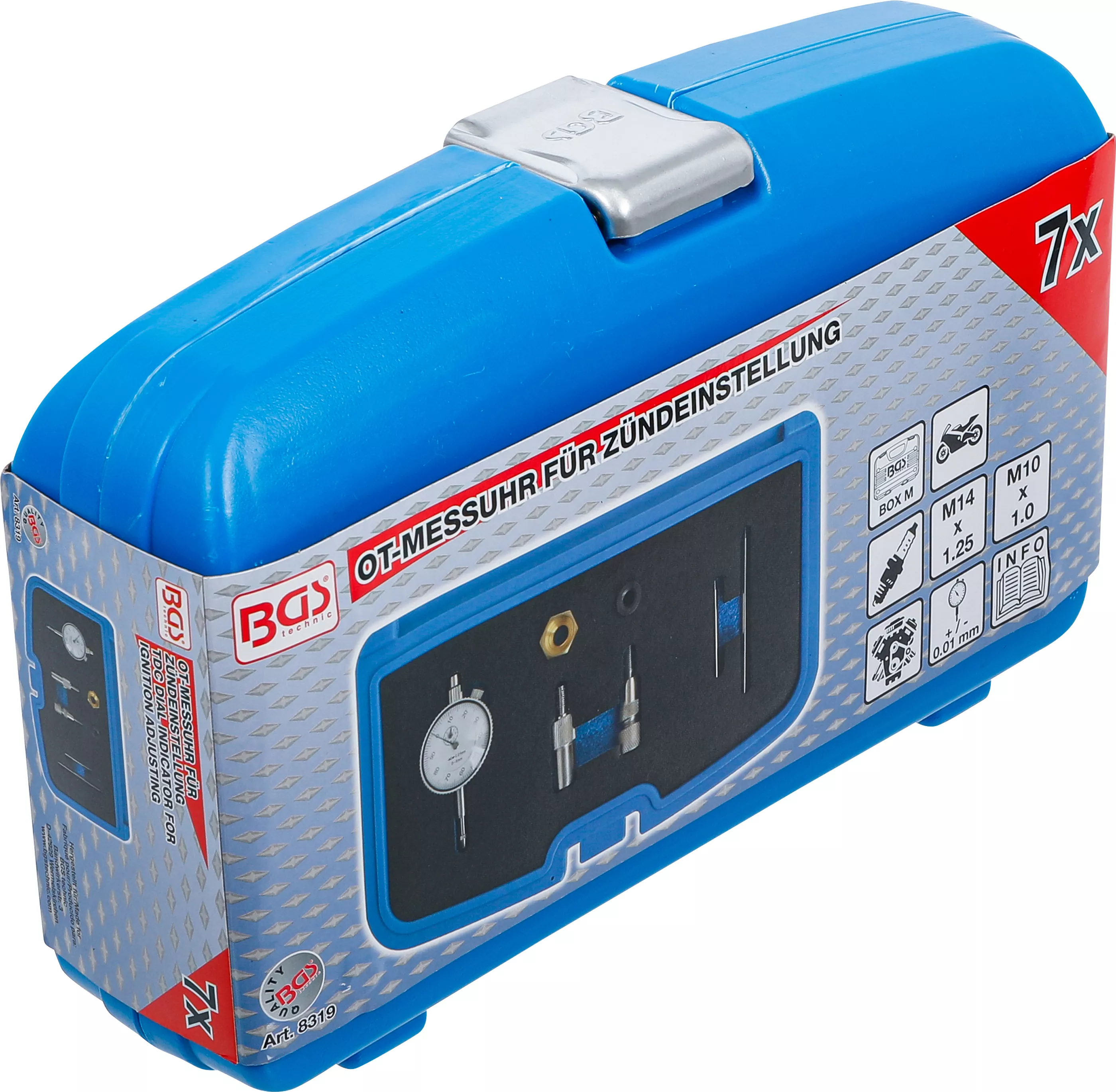 Ceas comparator OT (PMS) pentru reglarea aprinderii | pentru motociclete [6]