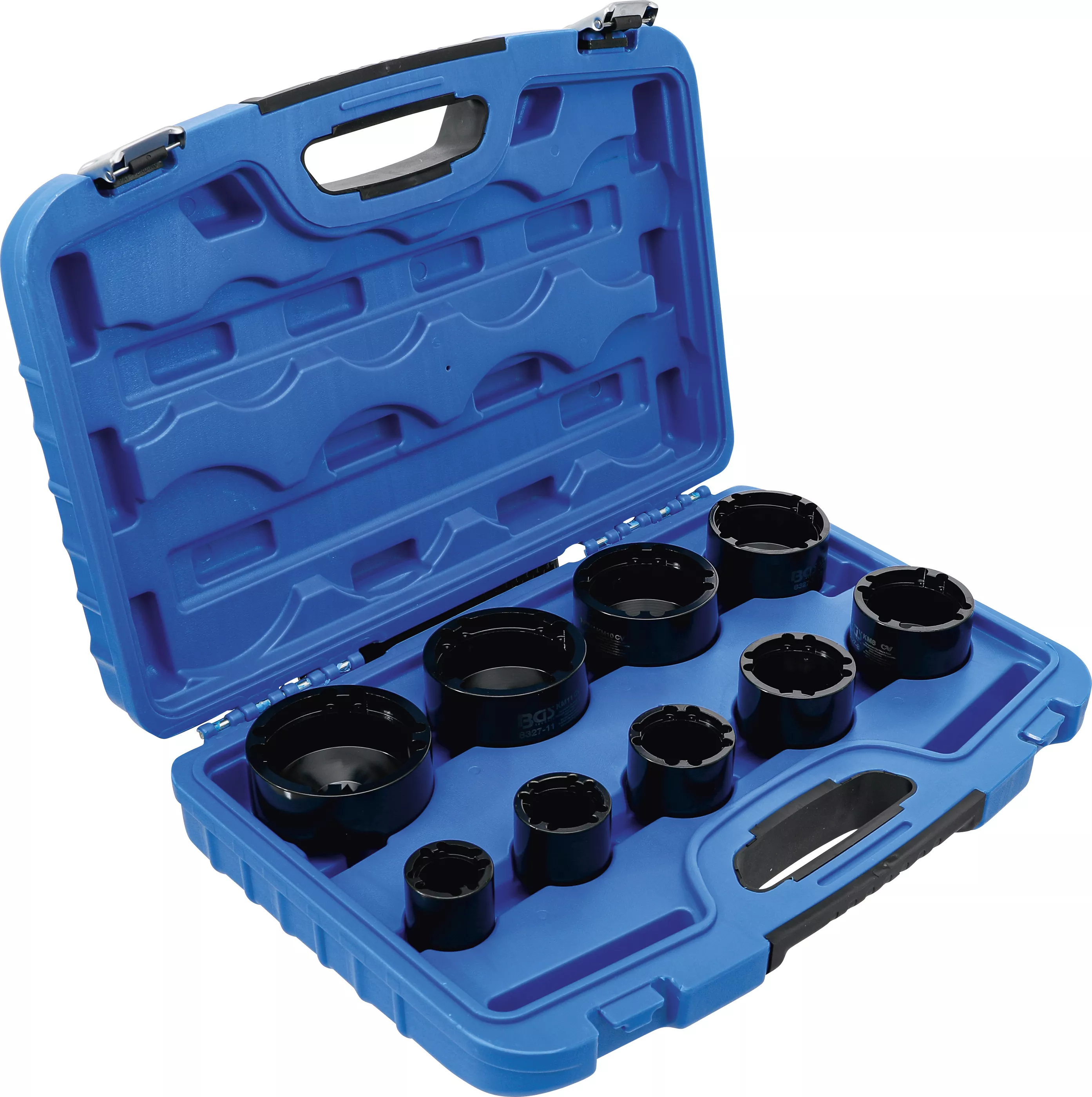 Set chei piulite canelate | Fus amplasat interior | KM4 - KM12| 9 piese [3]