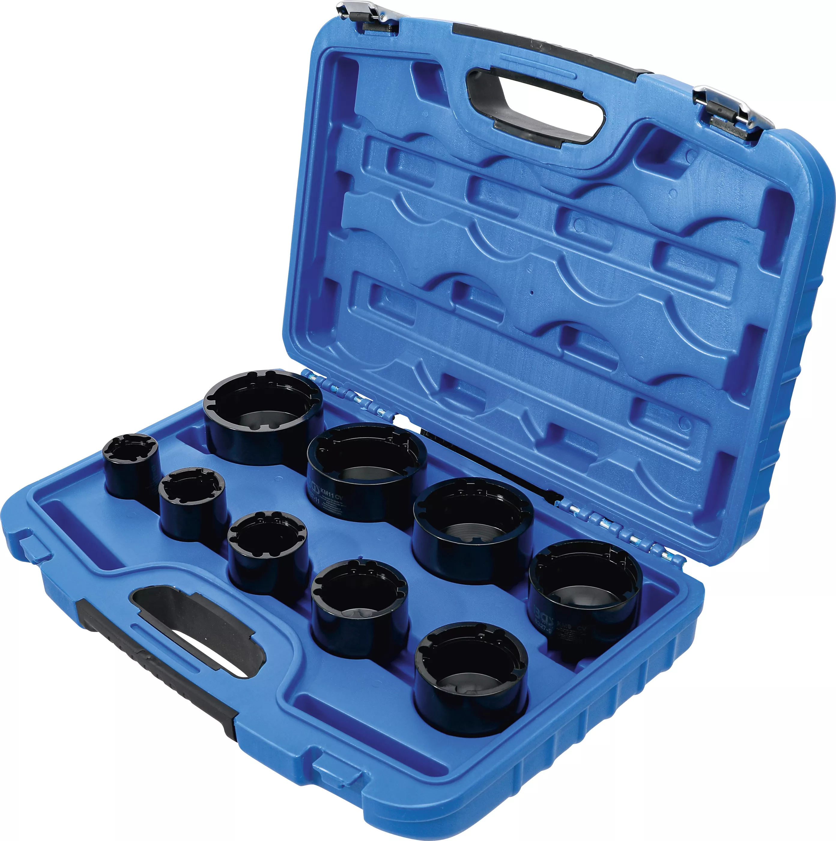 Set chei piulite canelate | Fus amplasat interior | KM4 - KM12| 9 piese [4]