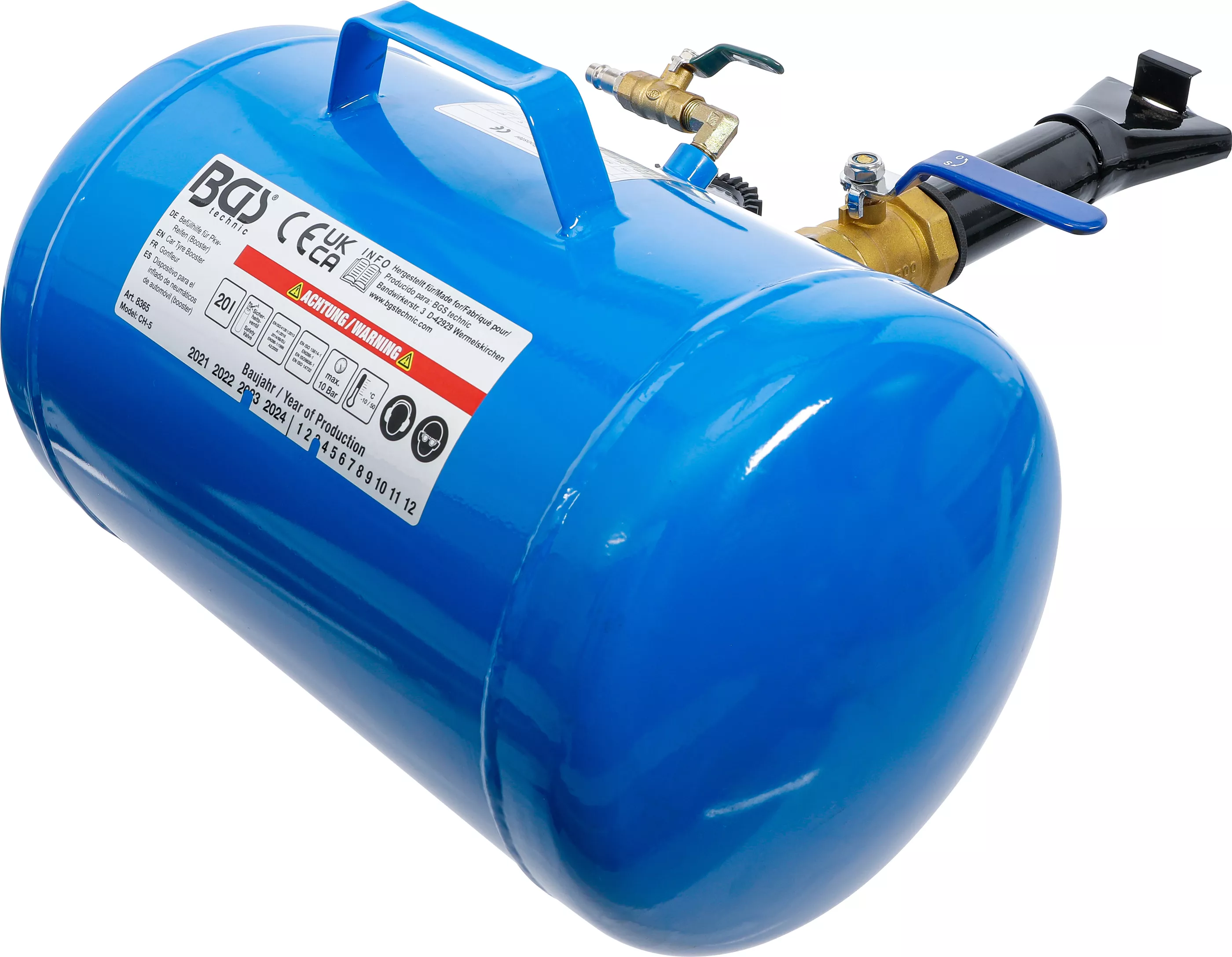 Dispozitiv umplere pentru pneuri autoturisme (Booster) [2]