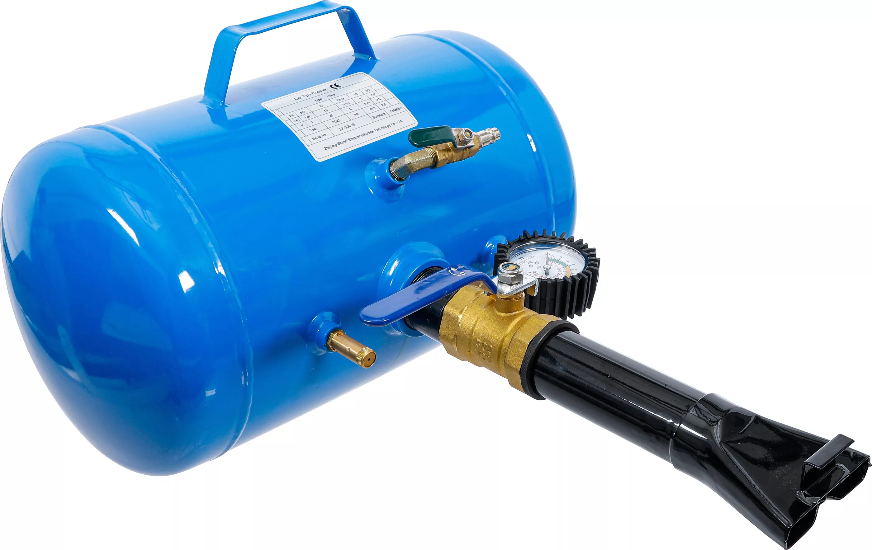Dispozitiv umplere pentru pneuri autoturisme (Booster) [3]