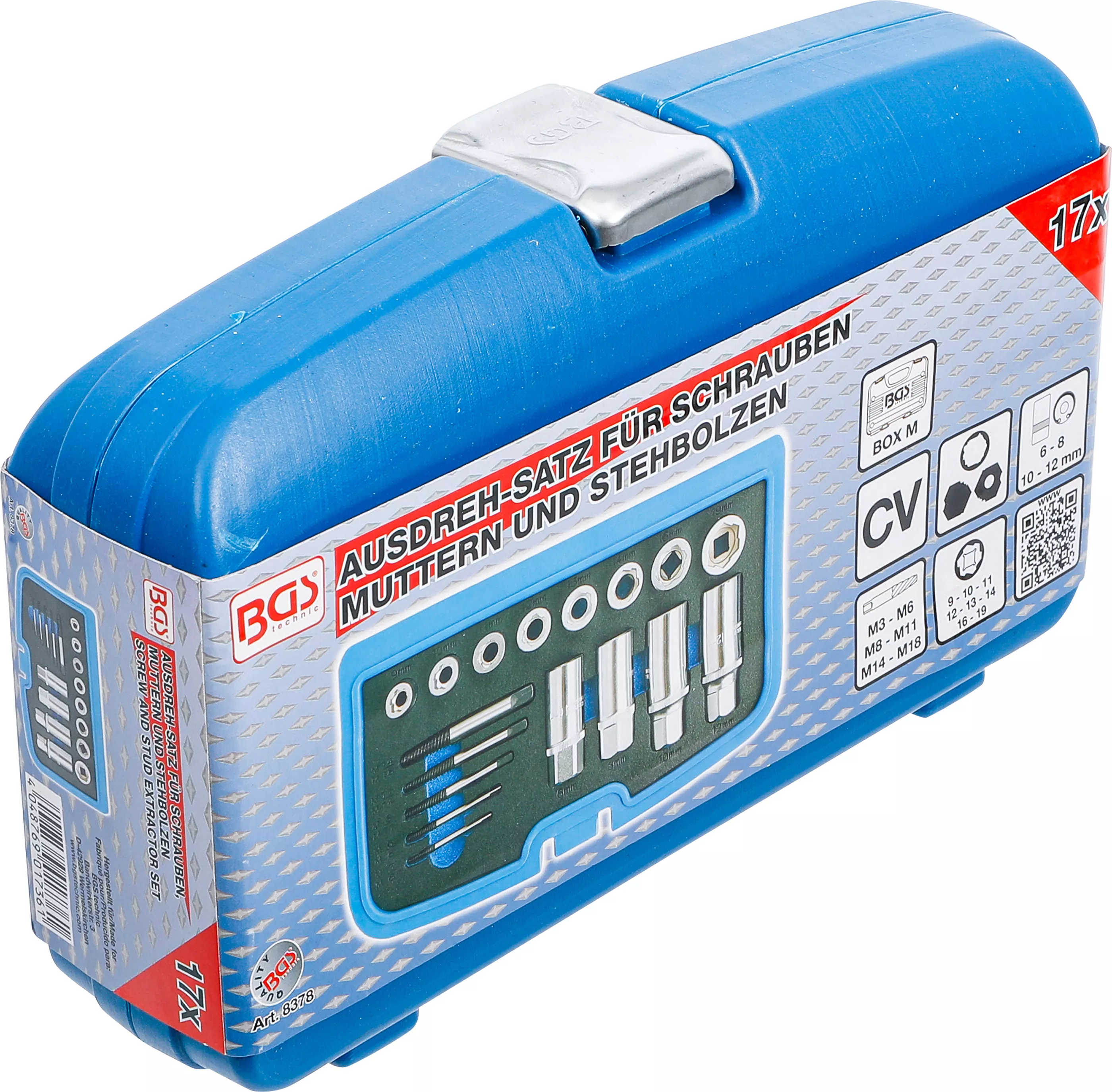 Set extragere pentru suruburi, piulite si prezoane | 17 piese [6]