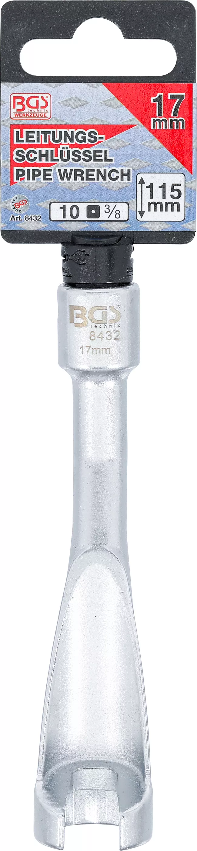 Cheie speciala pentru conductele de injectie | pentru BMW, Opel 2.5TD, Mercedes-Benz | Antrenare 10 mm (3/8") | 17 mm [4]