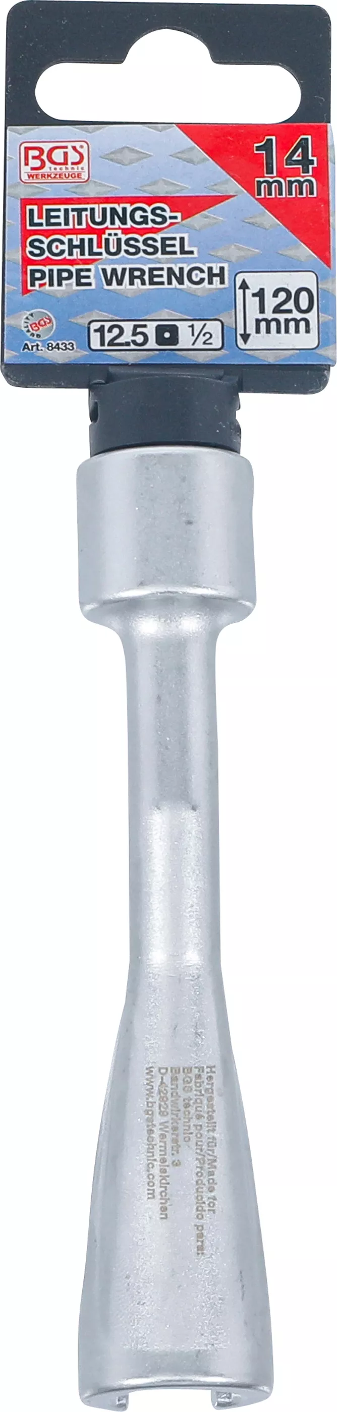 Cheie speciala pentru conductele de injectie | pentru BMW | 12,5 mm (1/2") | 14 mm [4]
