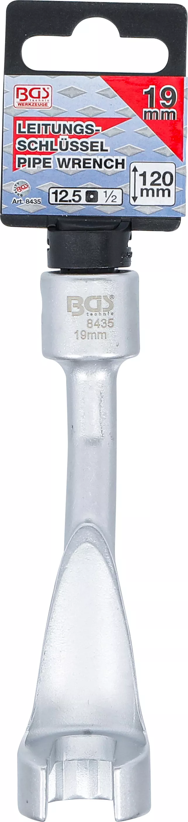 Cheie speciala pentru conductele de injectie | pentru Mercedes-Benz | Antrenare 12,5 mm (1/2") | 19 mm [4]