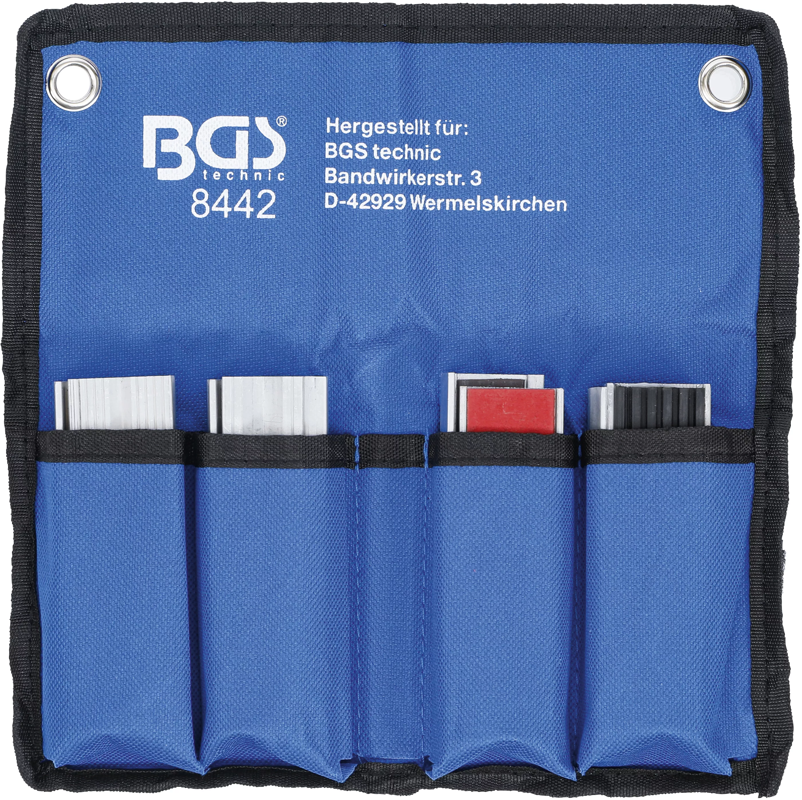 Bacuri de protectie magnetice pentru menghina | Aluminiu | 100 mm | 8 piese [2]