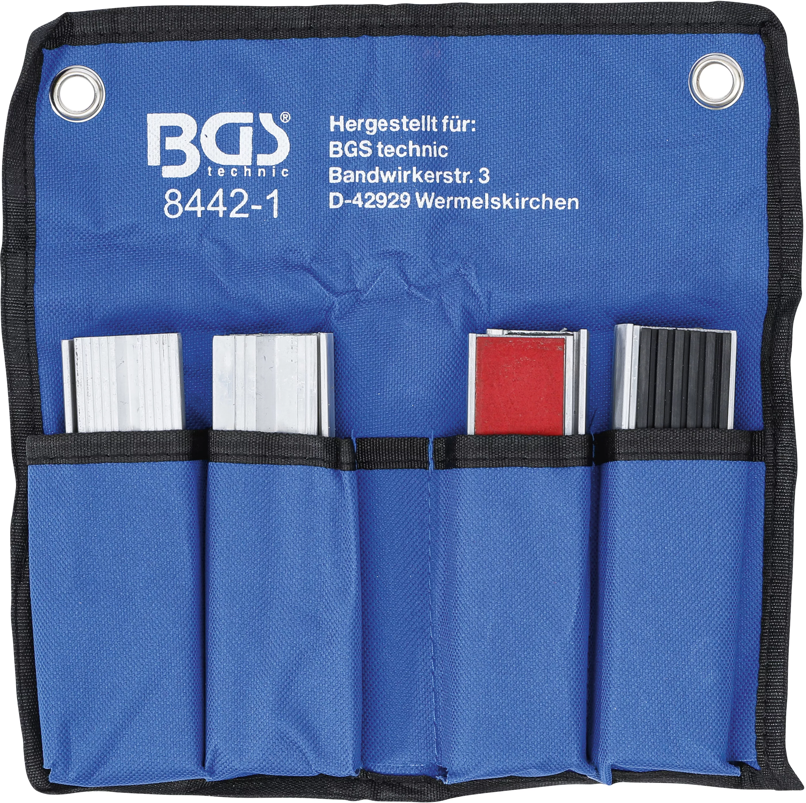 Bacuri de protectie magnetice pentru menghina | Aluminiu | 125 mm | 8 piese [2]