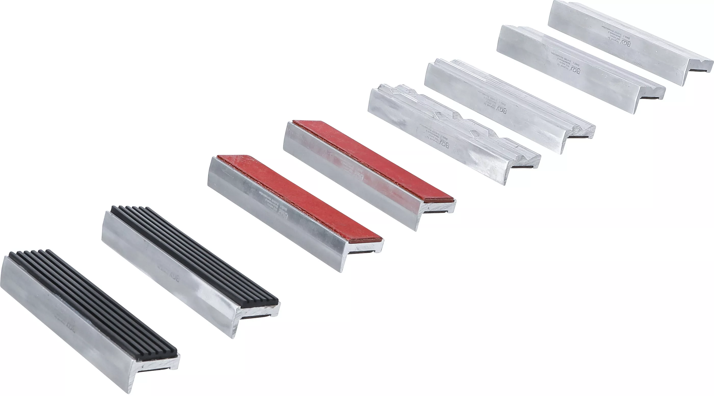 Bacuri de protectie magnetice pentru menghina | Aluminiu | 125 mm | 8 piese [3]