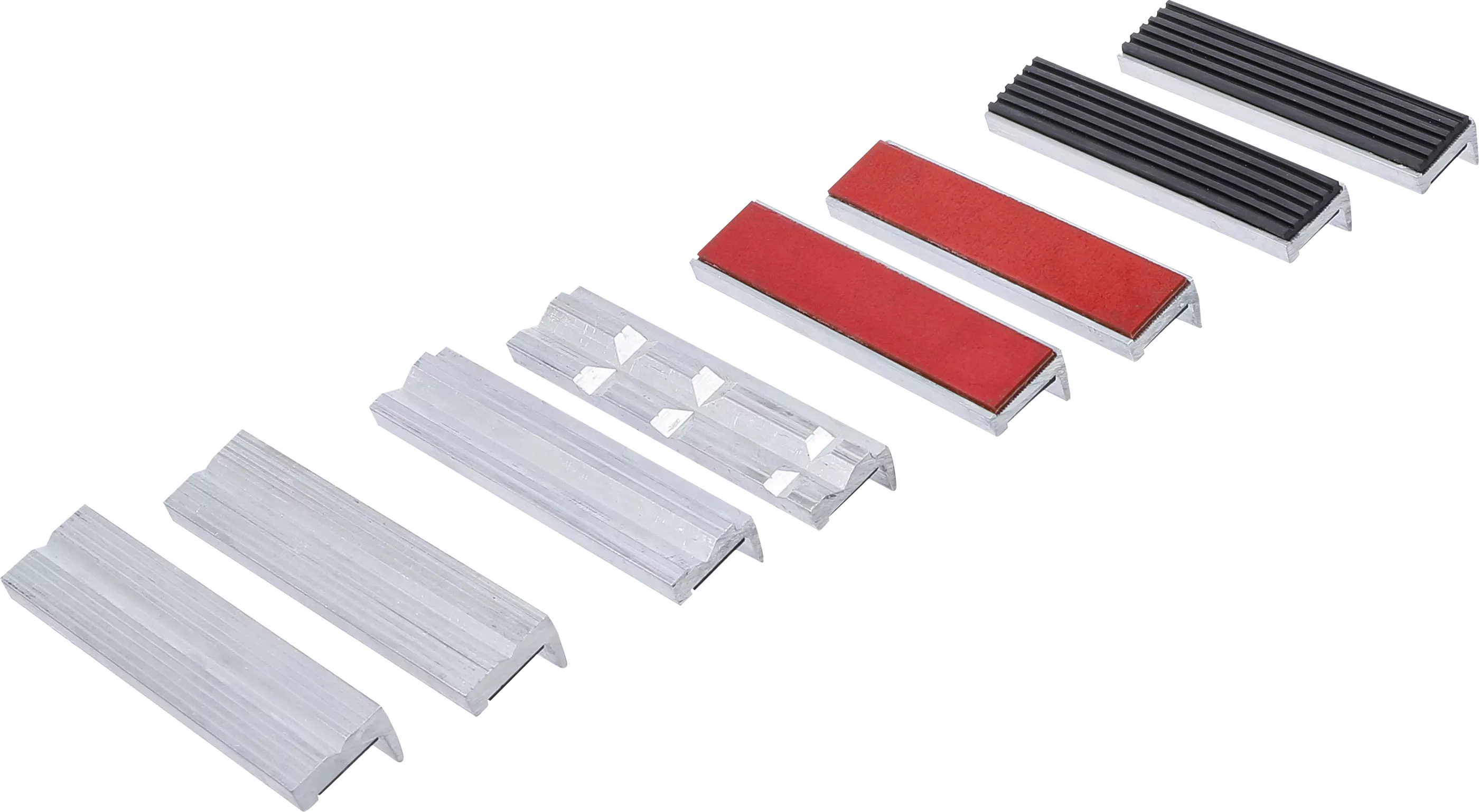 Bacuri de protectie magnetice pentru menghina | Aluminiu | 125 mm | 8 piese [1]