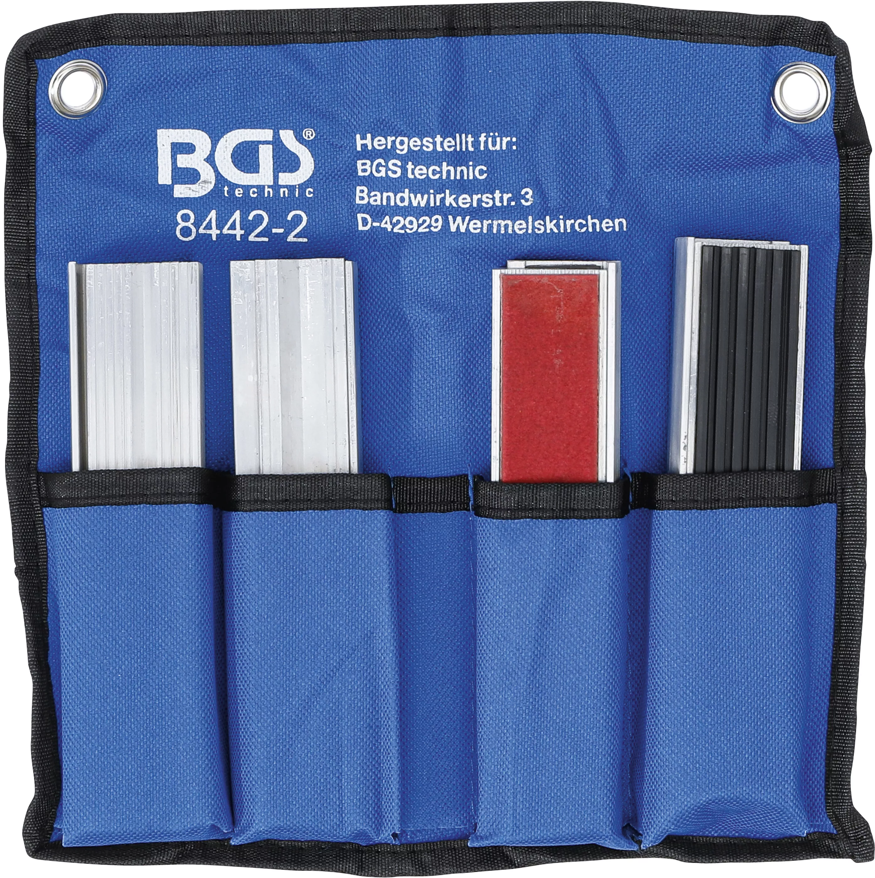 Bacuri de protectie magnetice pentru menghina | Aluminiu | 150 mm | 8 piese [2]