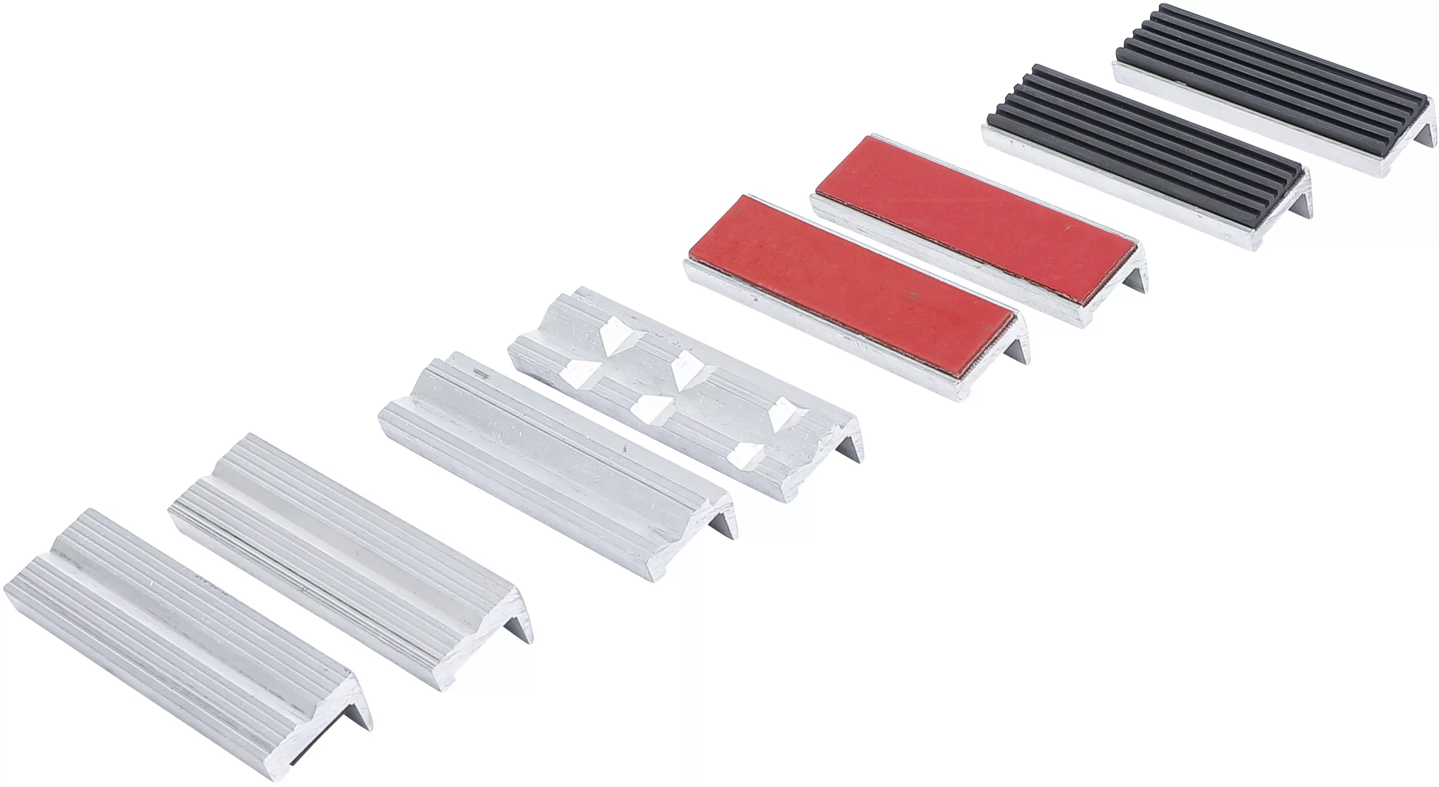Bacuri de protectie magnetice pentru menghina | Aluminiu | 100 mm | 8 piese [1]