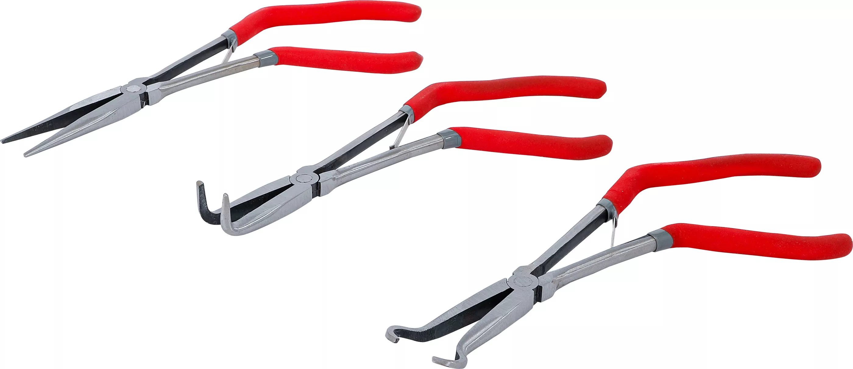 Set clesti pentru telefon si cu falci lungi | cu prindere pistol | 275 mm | 3 piese [2]