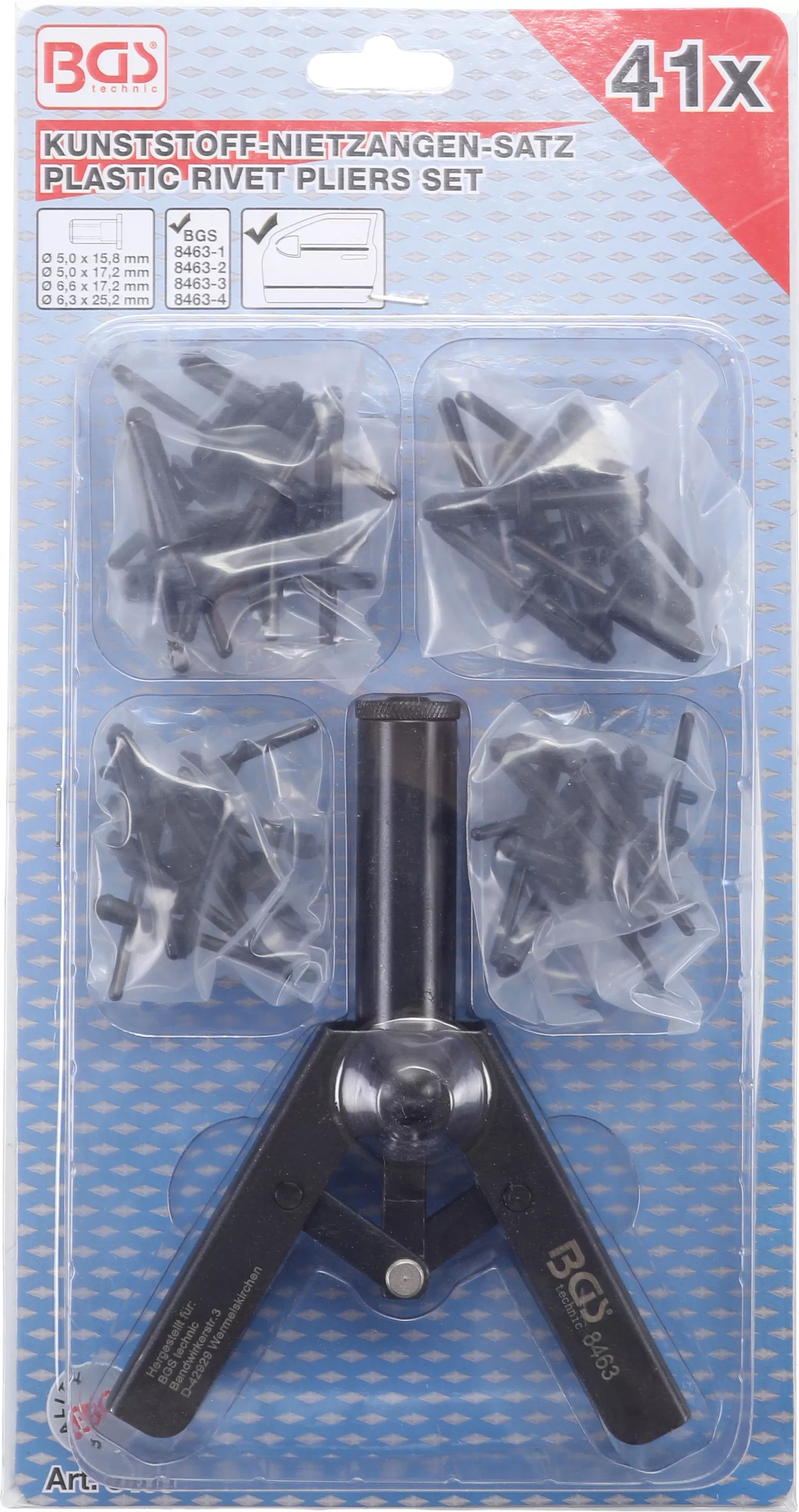 Set clesti nituire plastic | 41 piese [2]