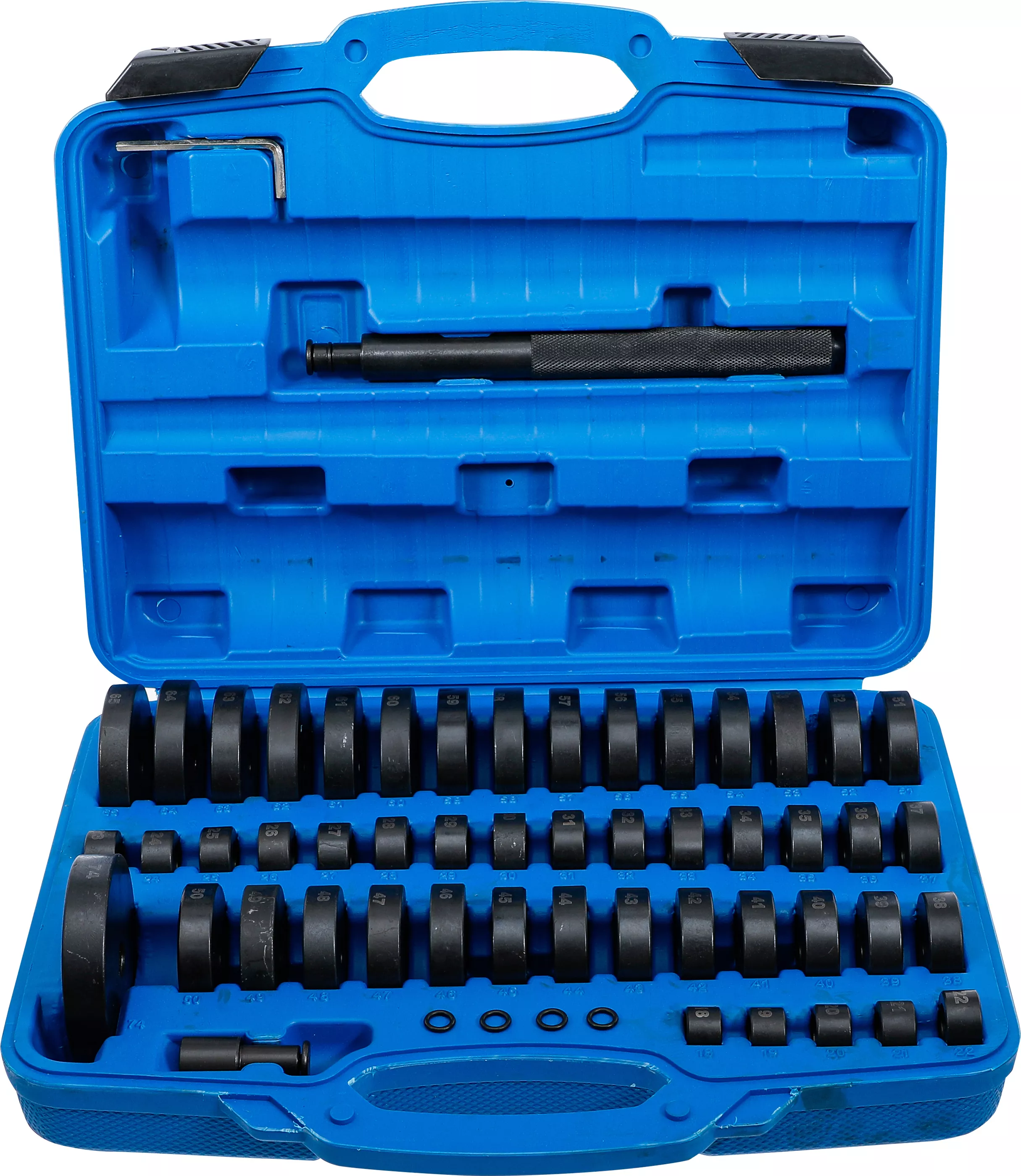 Transmisii / axe / direcţie - Set universal de presare rulmenti si bucse | 52 piese