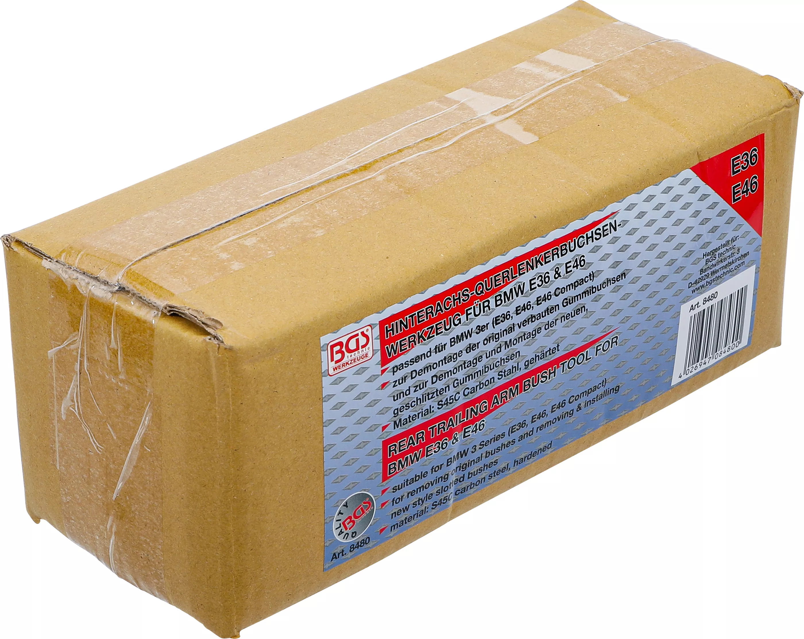 Dispozitiv bucse brate de ghidare transversale osie spate | pentru BMW E36 / E46 [4]