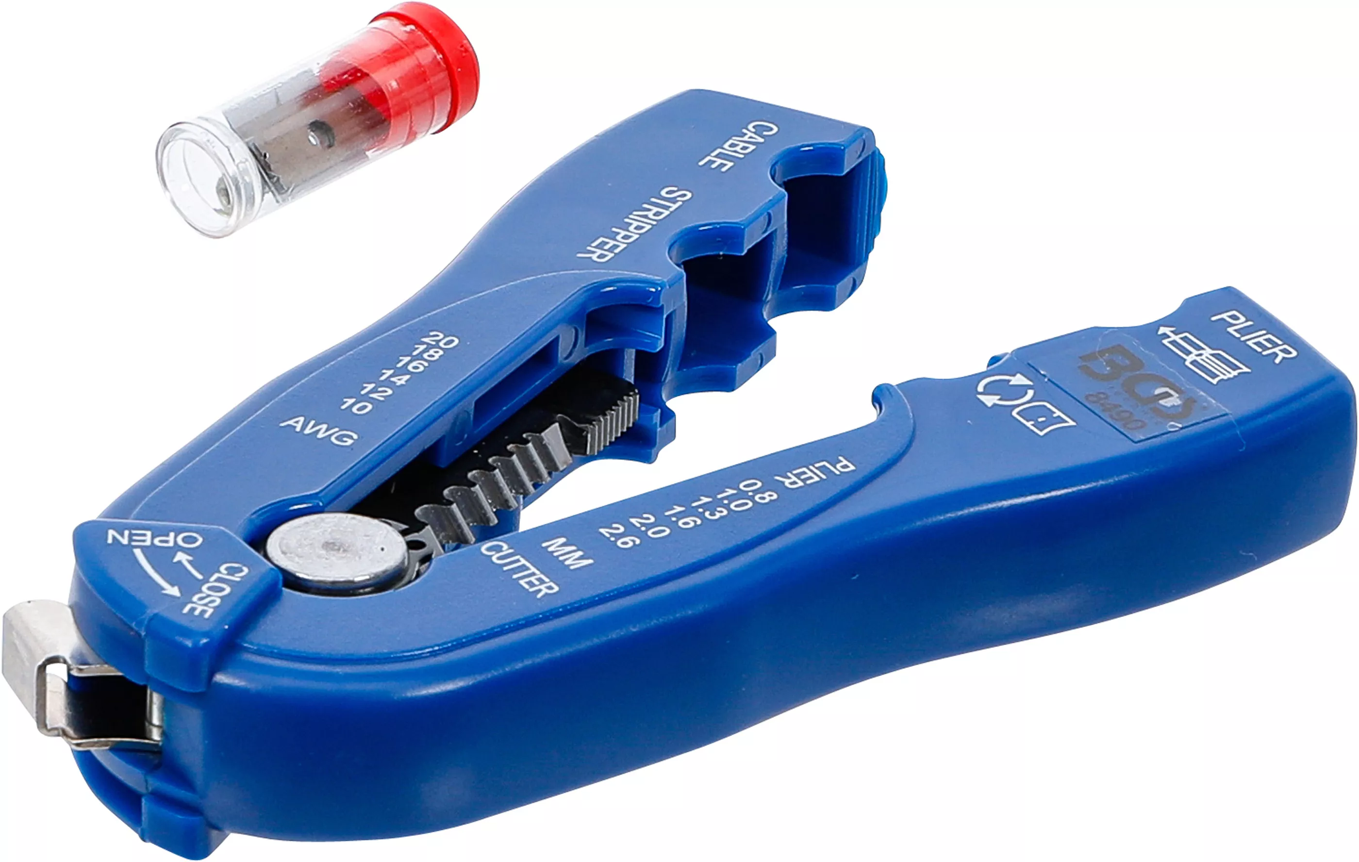 Dezizolator fir/cablu "2-IN-1" | 0,8 - 2,6 mm [2]
