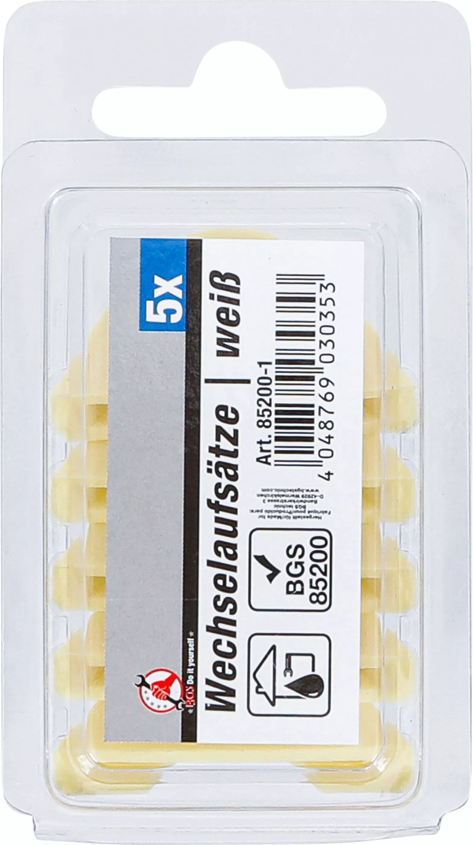Elemente de schimb | albe | pentru BGS 85200 | 5 piese [4]