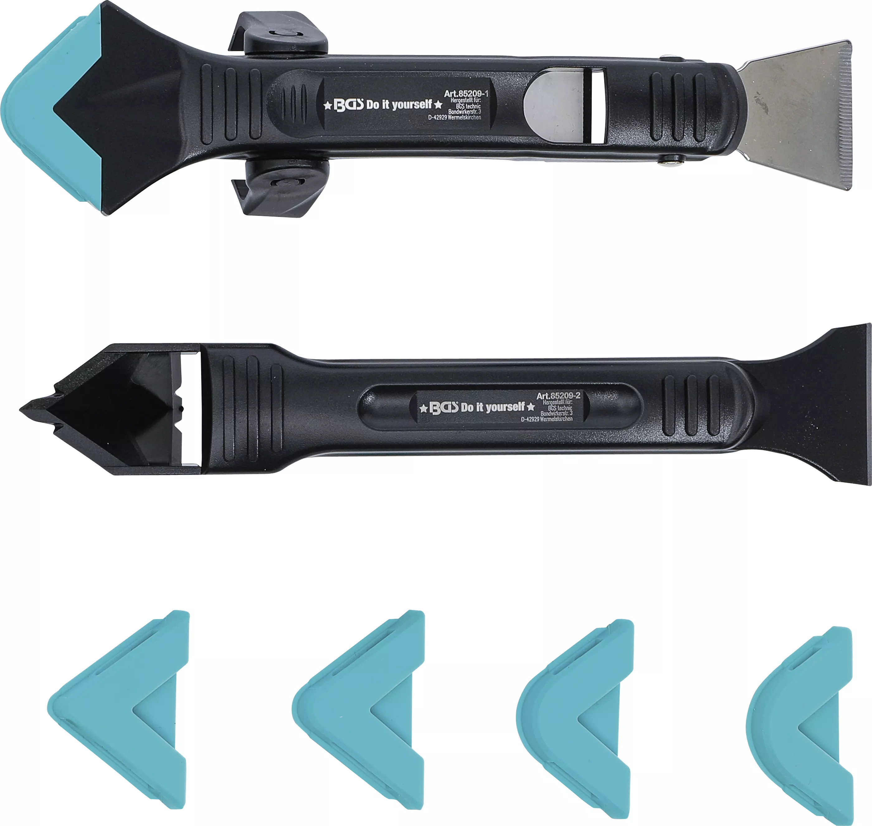 Set cutit indepartare chit siliconic rosturi si spaclu | 7 piese [5]