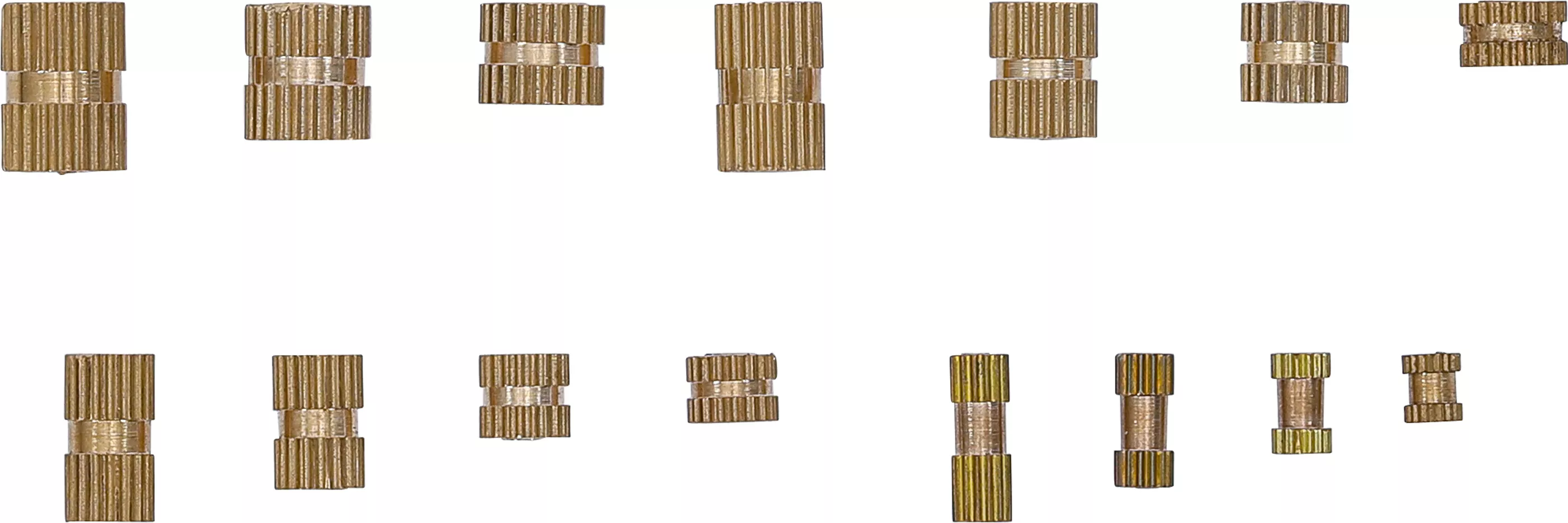 Sortiment piulite de presare | Alama | 330 piese [2]