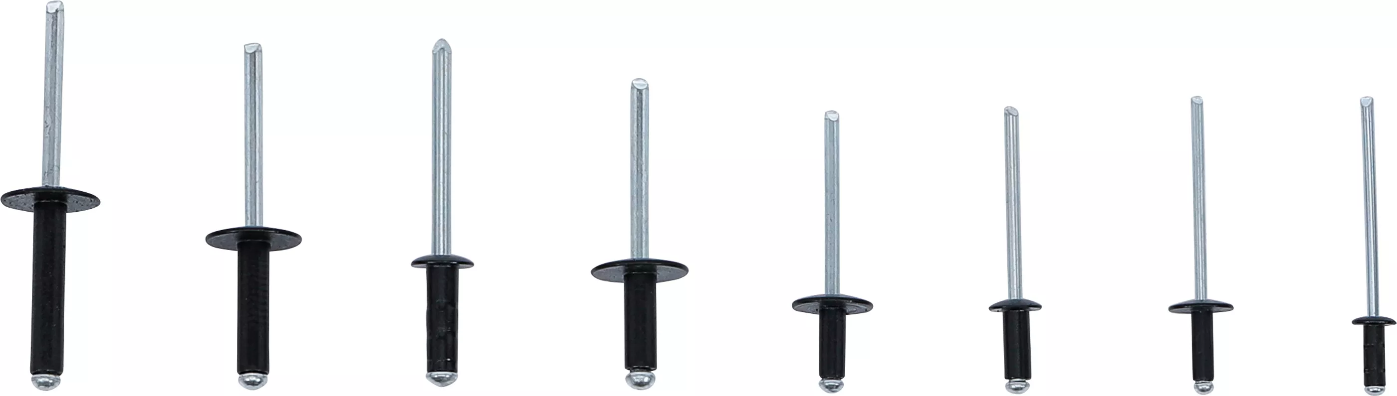 Sortiment nituri-pop | Aluminiu | 3,2 - 4,8 mm | 200 piese [2]