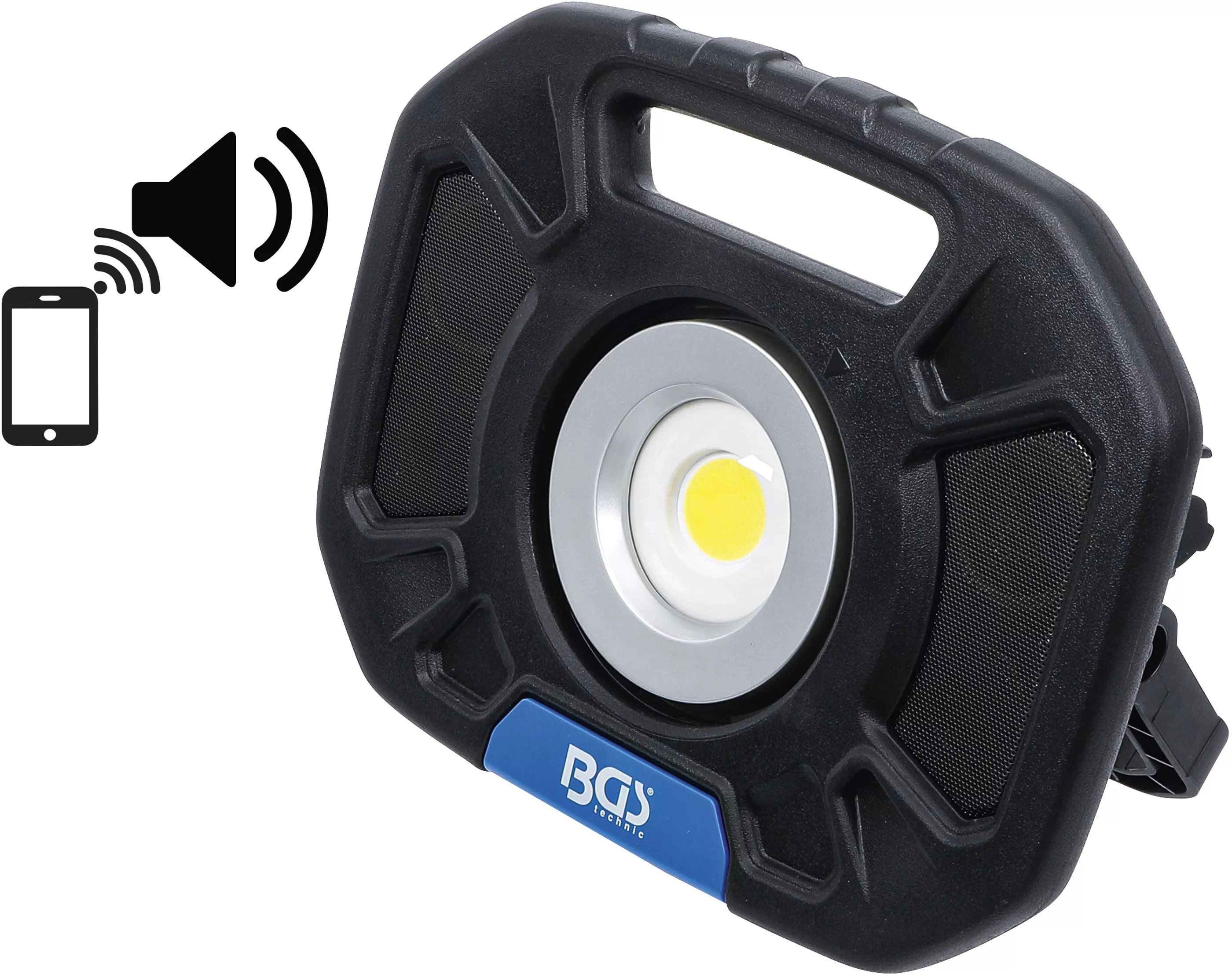 Lampa spot de lucru COB-LED | 40 W | cu difuzoare integrate [2]