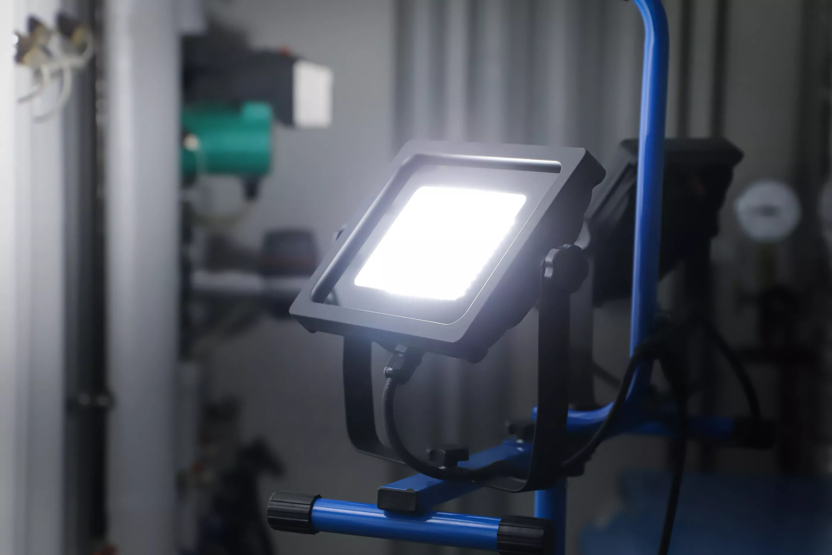 Lampa spot de lucru Duo-SMD-LED | cu stativ | 2 x 70 W [4]