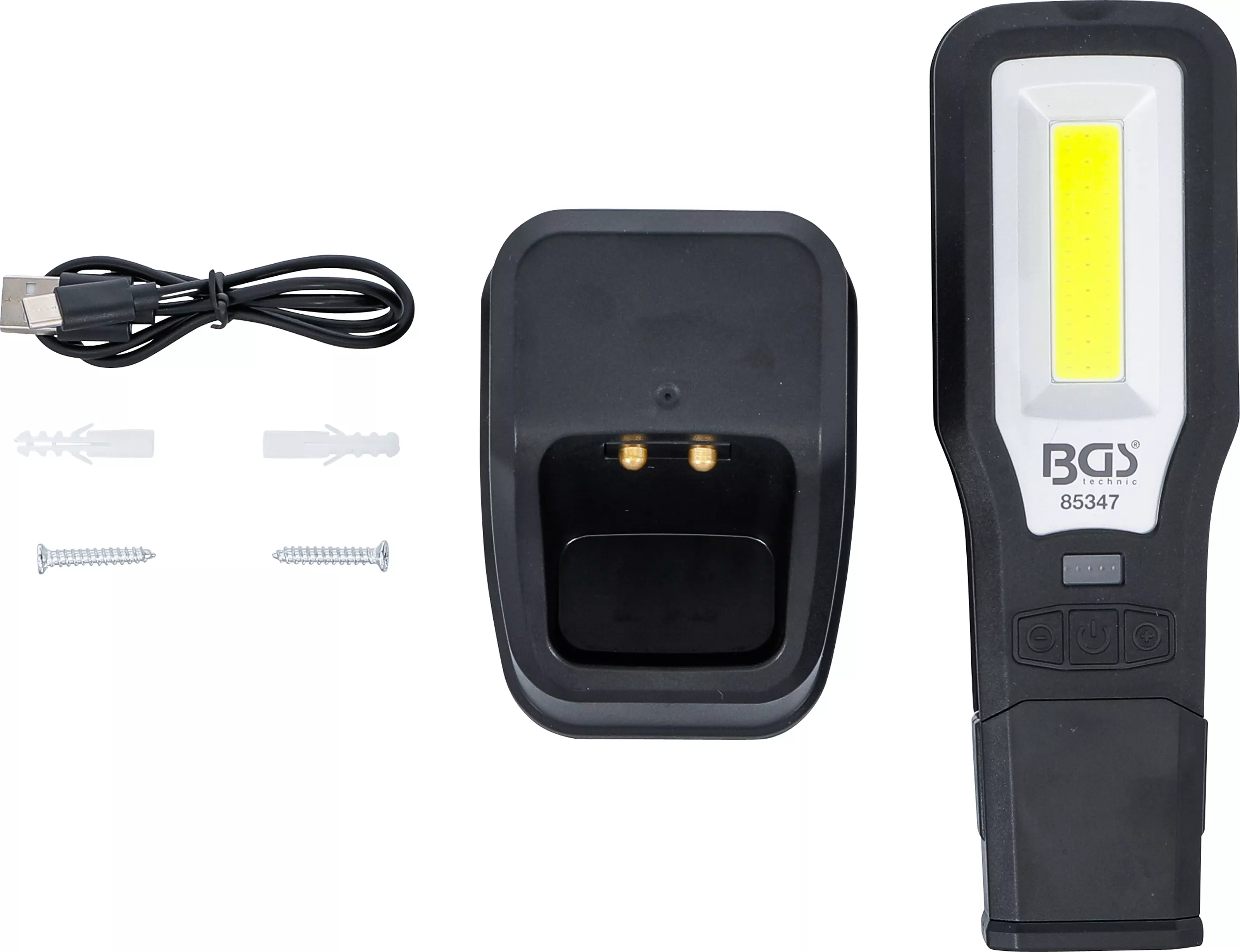 Lampa de lucru COB-LED | rabatabila | cu statie de incarcare [7]