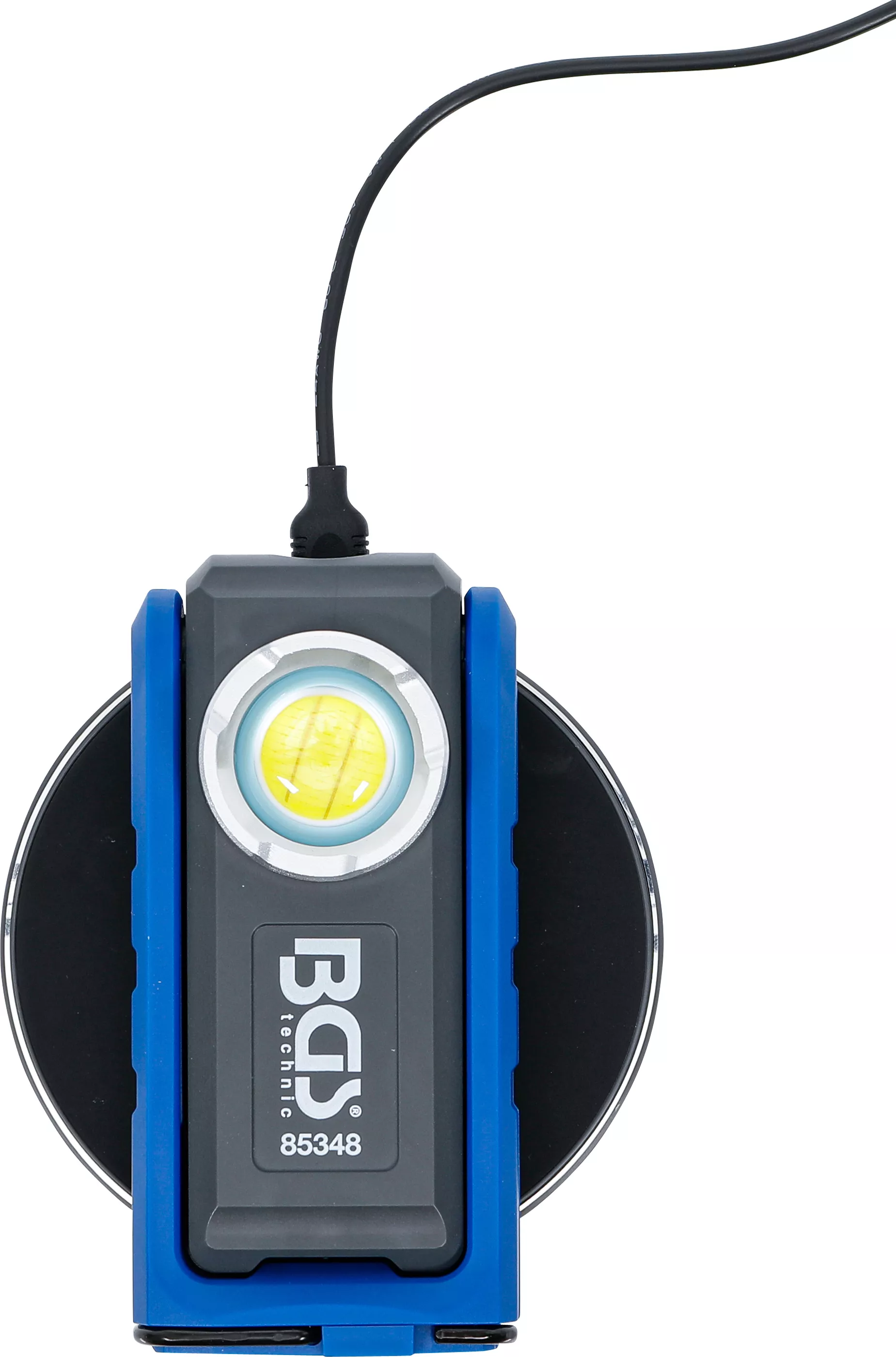 Lampa de atelier COB-LED cu magnet si carlig | rabatabila | cu functie de incarcare inductiva [6]