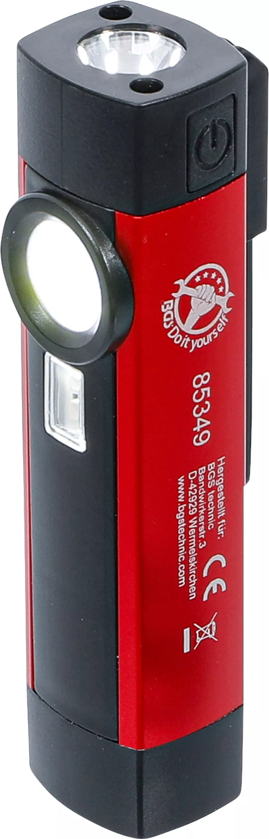Lampa de mana COB-LED / UV din aluminiu | 1 W [1]
