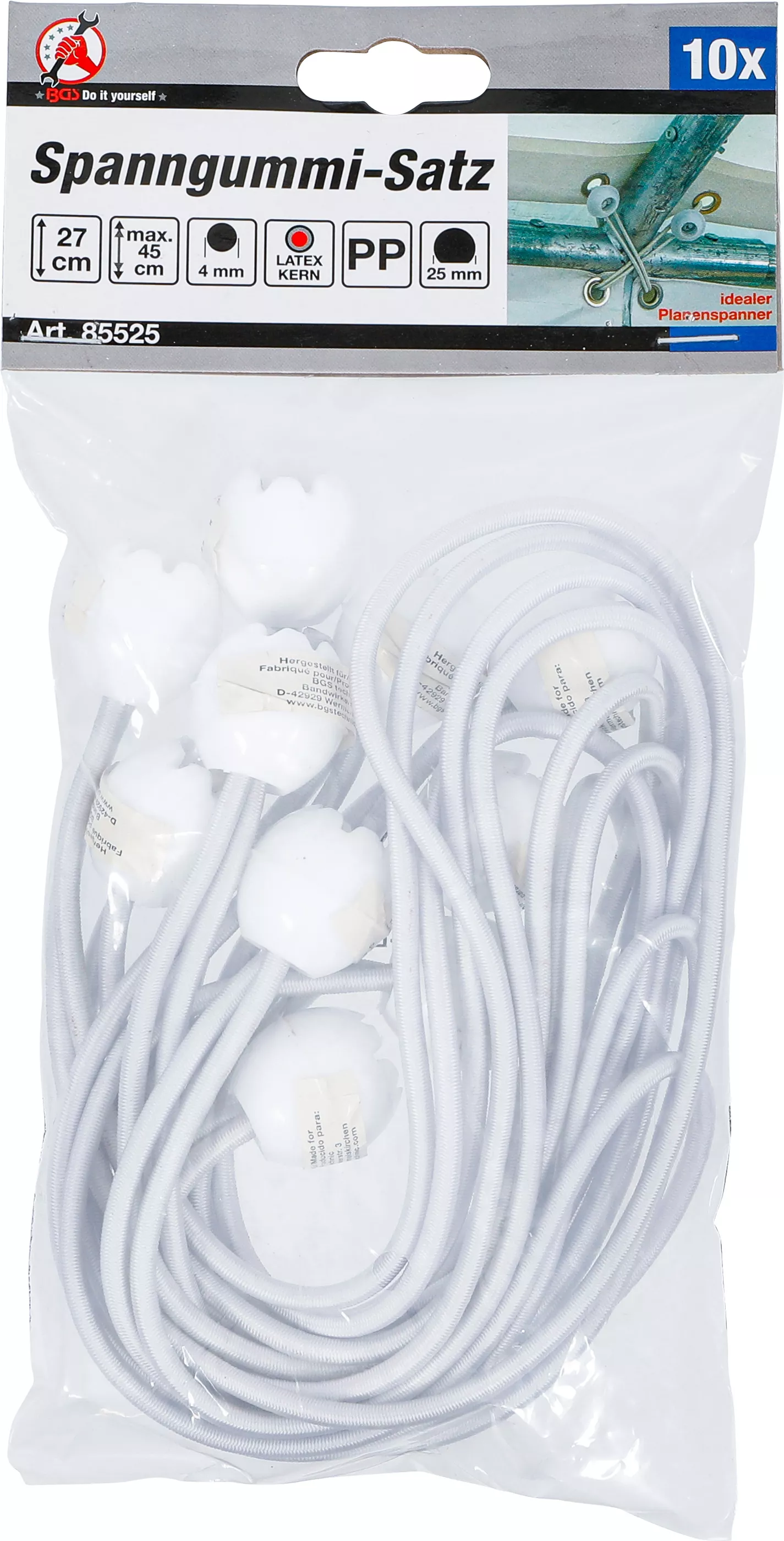 Set cauciucuri de strangere | cu bila | 27 cm | 10 piese [5]