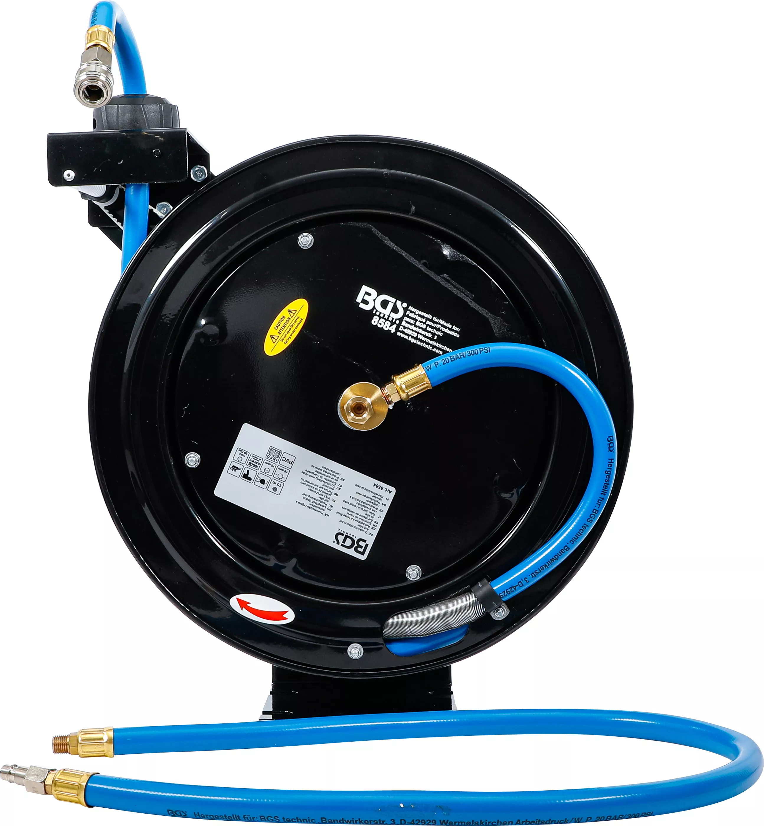 Furtun aer comprimat cu derulator | automat | 15 m [2]