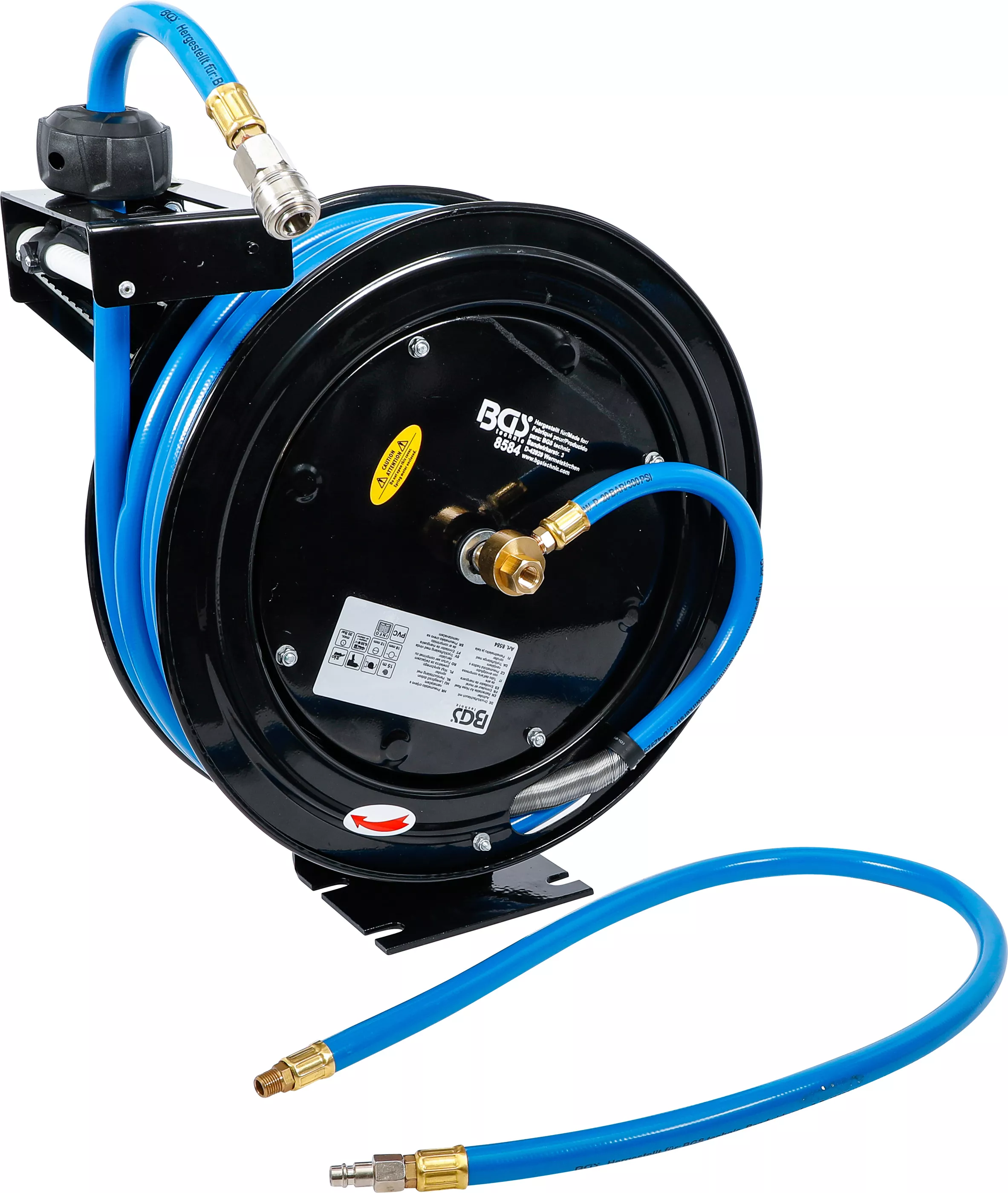 Furtun aer comprimat cu derulator | automat | 15 m [1]