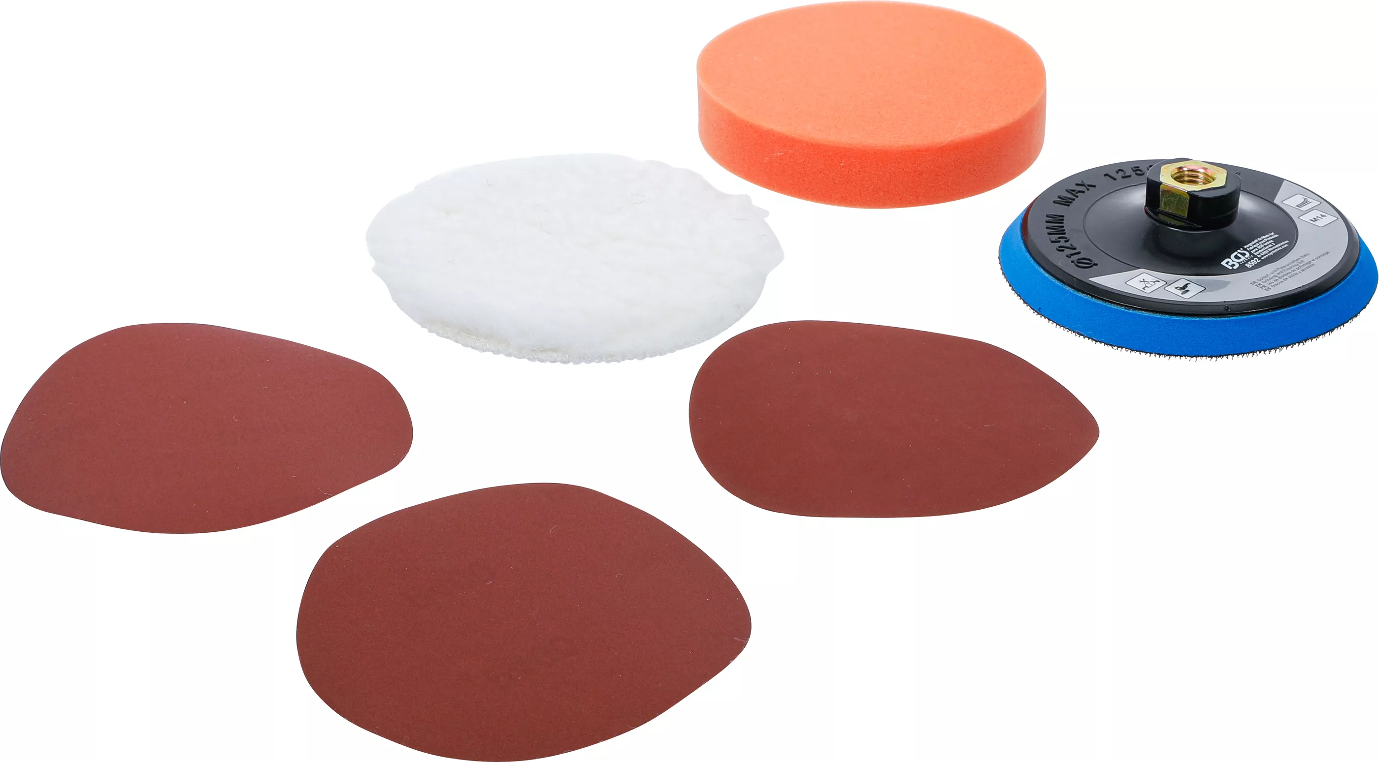 Set discuri slefuire si polizare | o 125 mm [1]