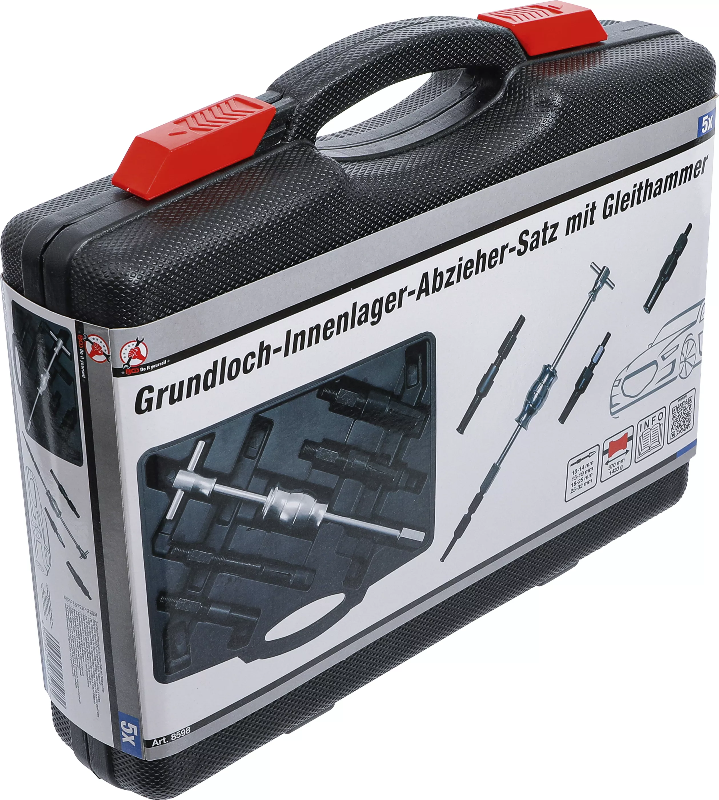 Set extractor rulment interior gaura infundata cu ciocan culisant | 5 piese [8]