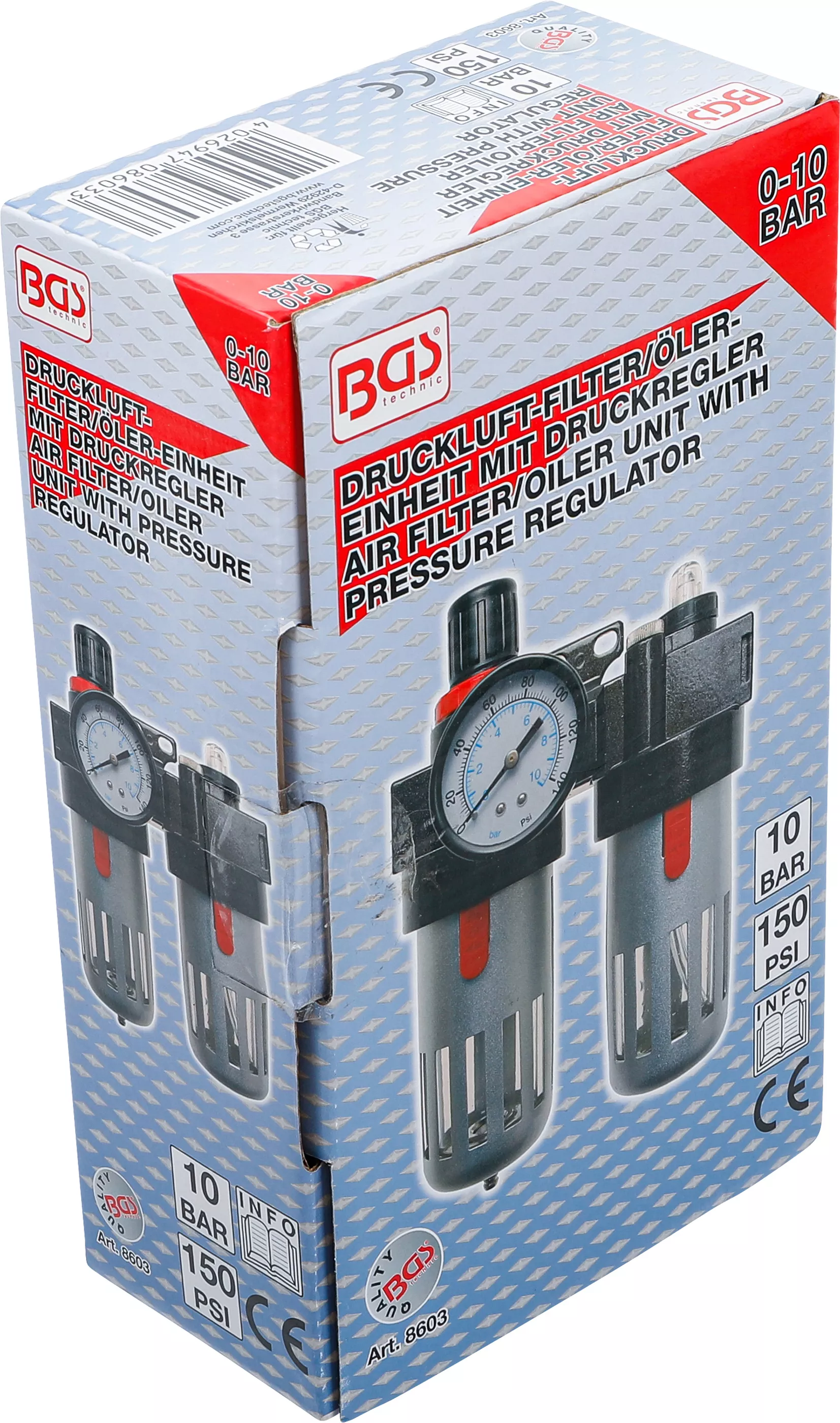 Filtru pneumatic / Unitate ungator cu regulator de presiune [4]