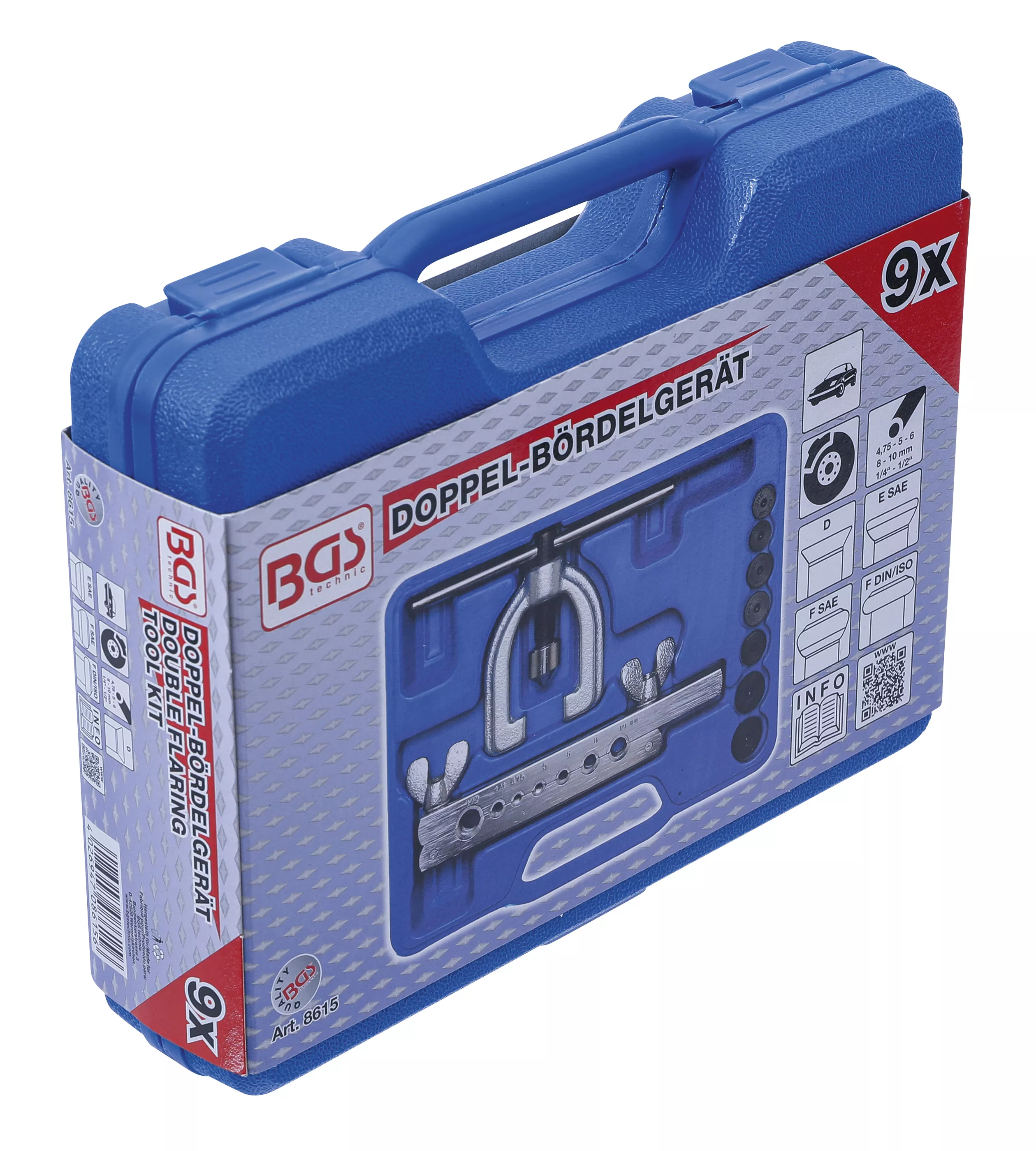 Aparat bordurare dublu | 9 piese [8]