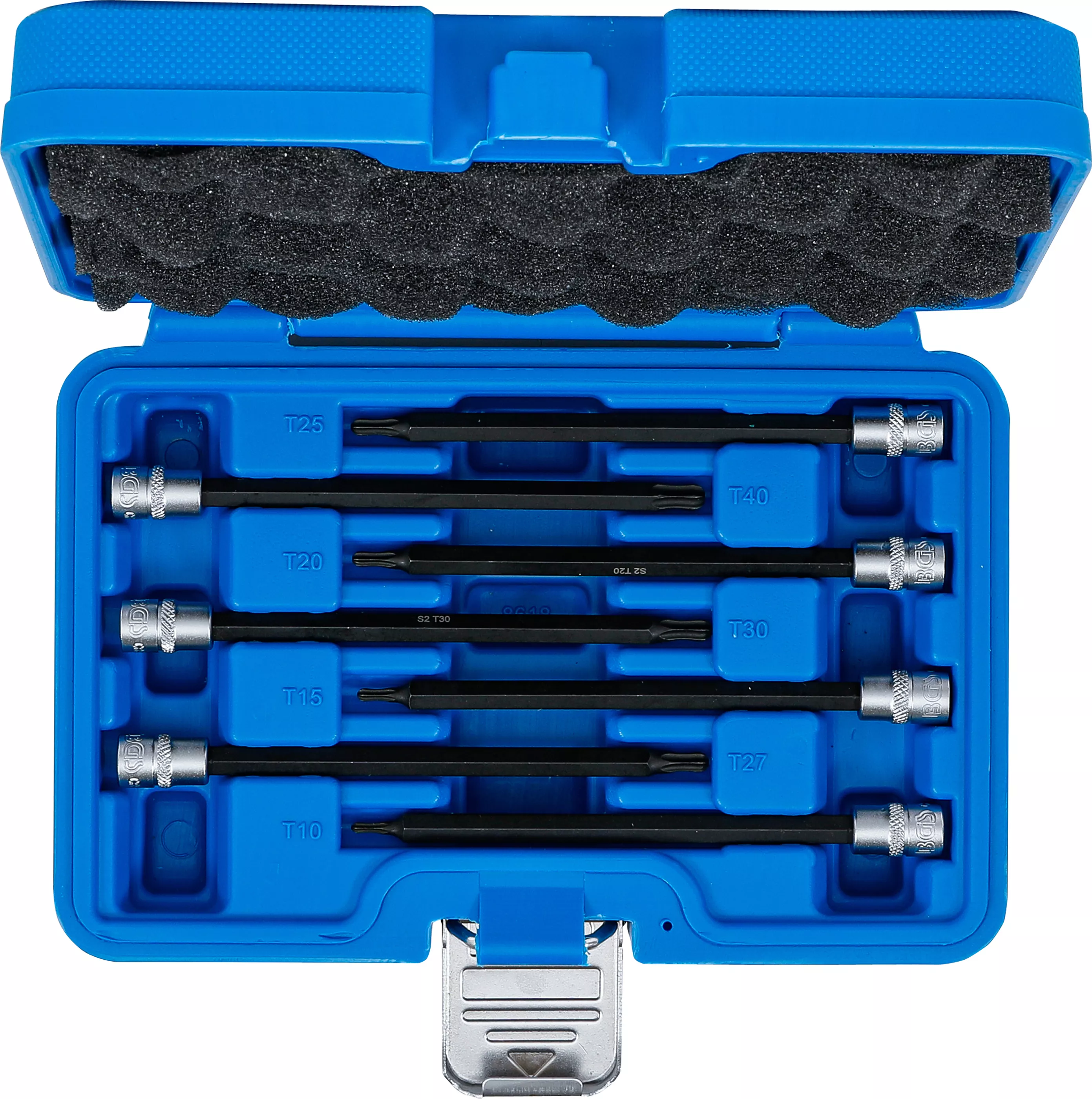 Sortiment biti | 6,3 mm (1/4") | Profil T (pentru Torx) cu cap sferic T10 - T40 | 7 piese [4]