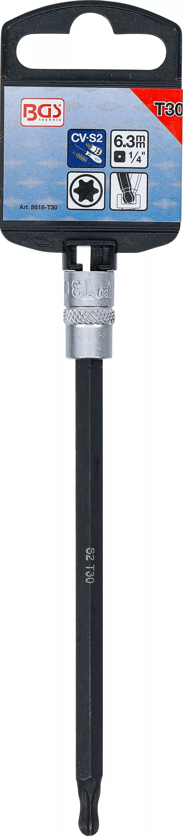 Bit | 6,3 mm (1/4") | Profil T (pentru Torx) cu cap sferic T30 [3]