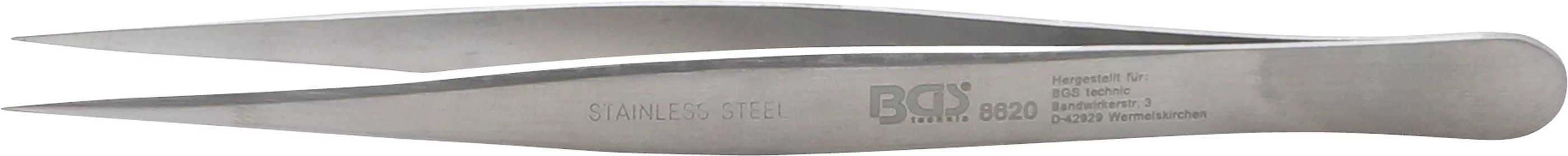 Penseta cu varf inox | dreapta | 125 mm [1]