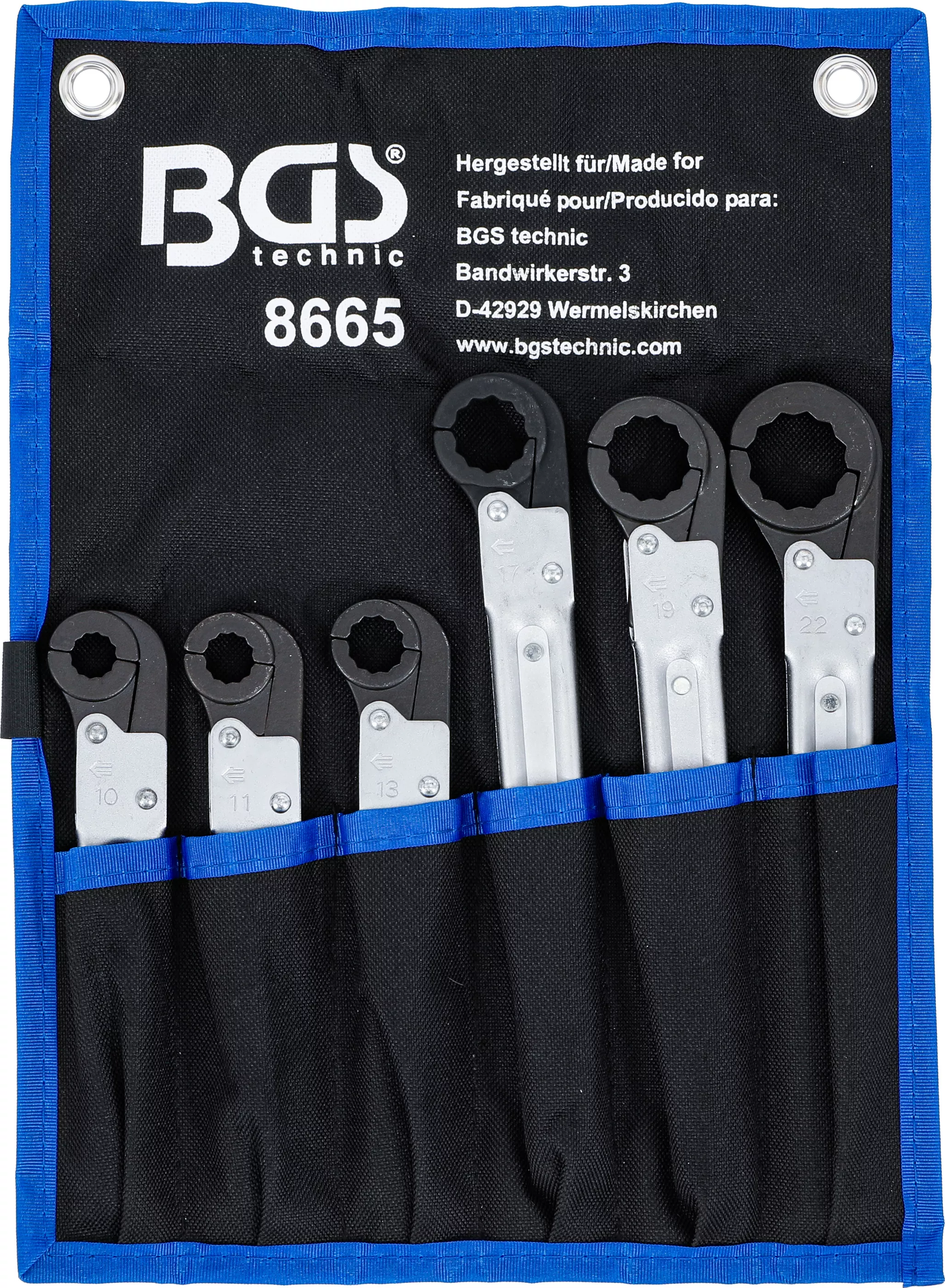 Set chei cu clichet pentru conducte | 6 piese [5]
