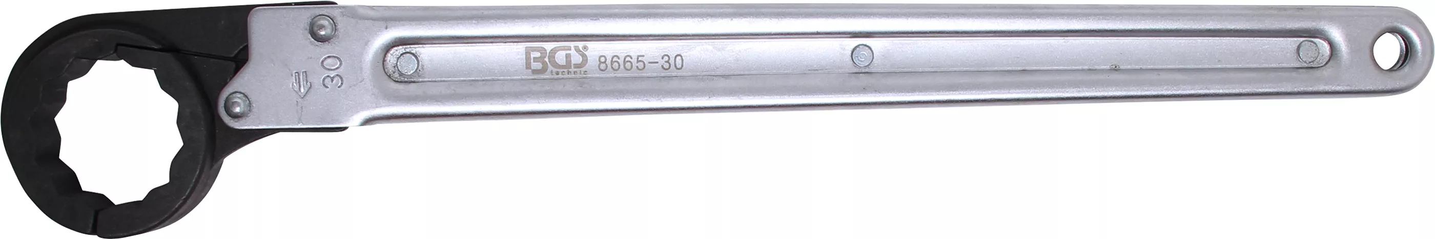 Chei de şuruburi - Cheie cu clichet pentru conducte | 30 mm