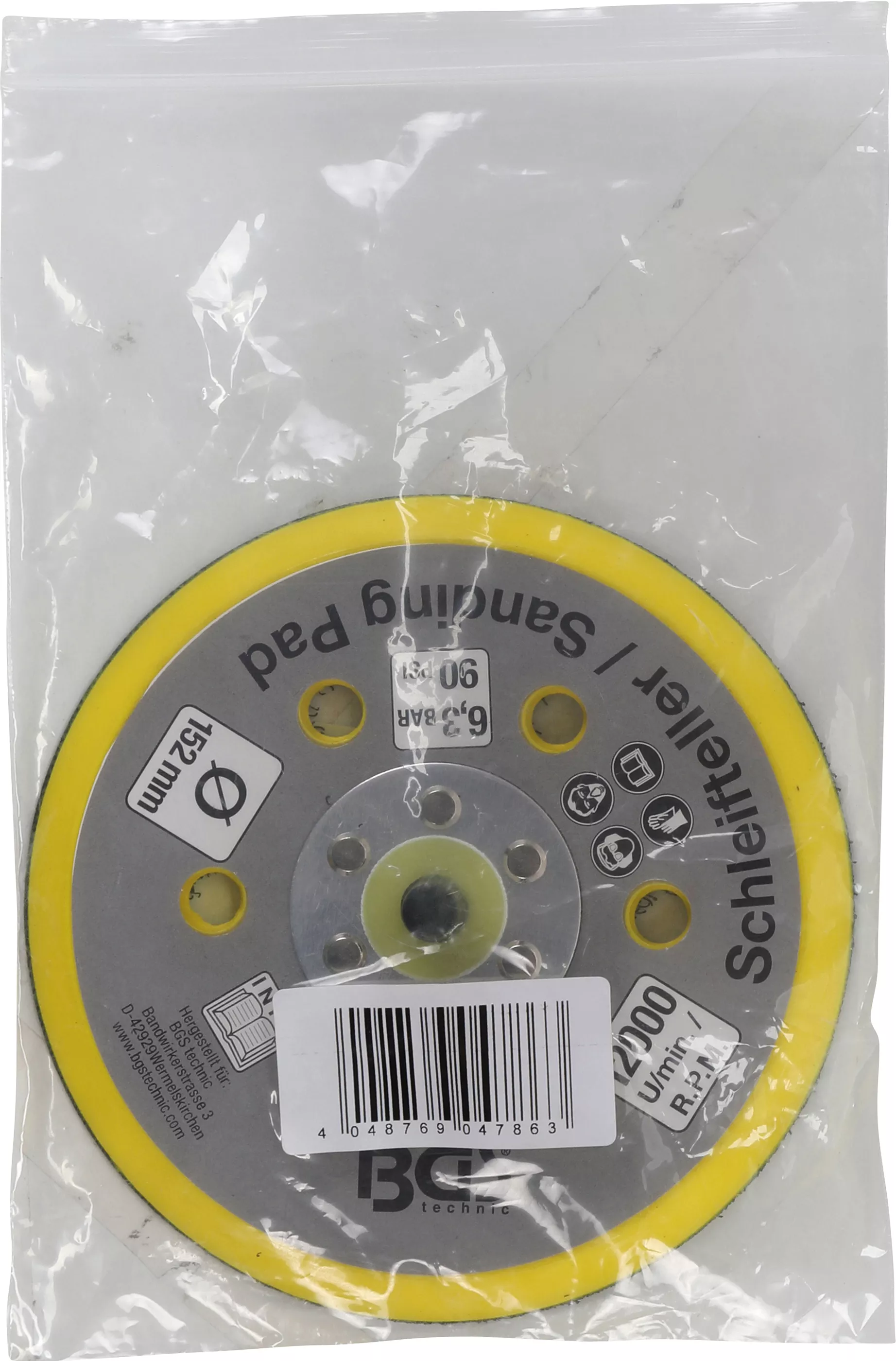 Platan cu scai pentru BGS 3290, 8688 | o 152 mm [2]