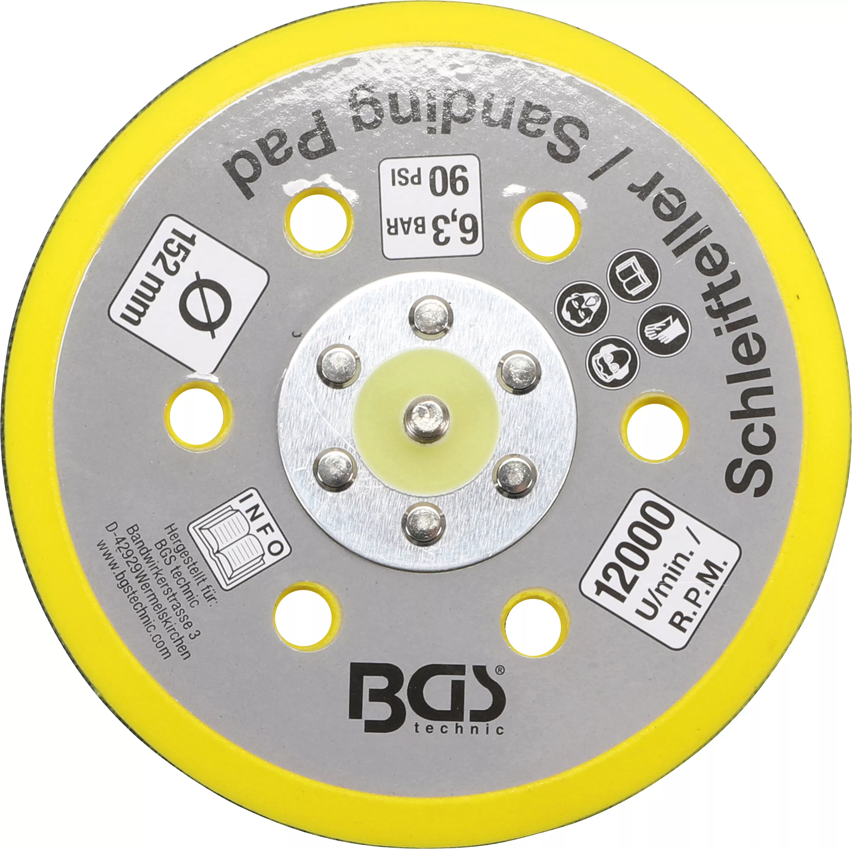 Platan cu scai pentru BGS 3290, 8688 | o 152 mm [1]