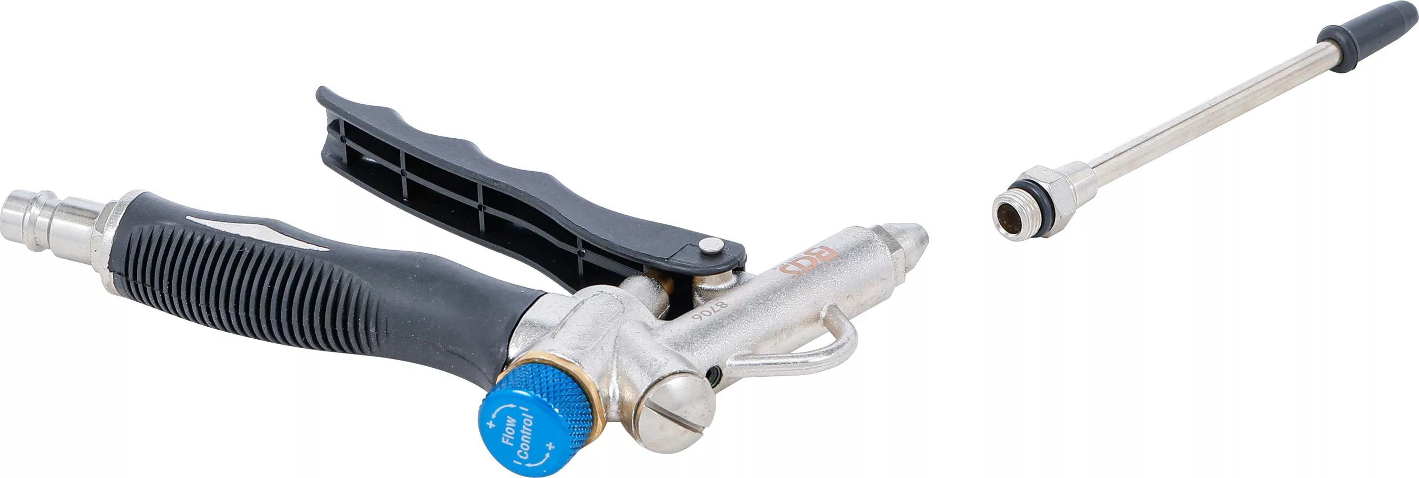 Pistol de suflat cu aer comprimat cu regulator debit [4]