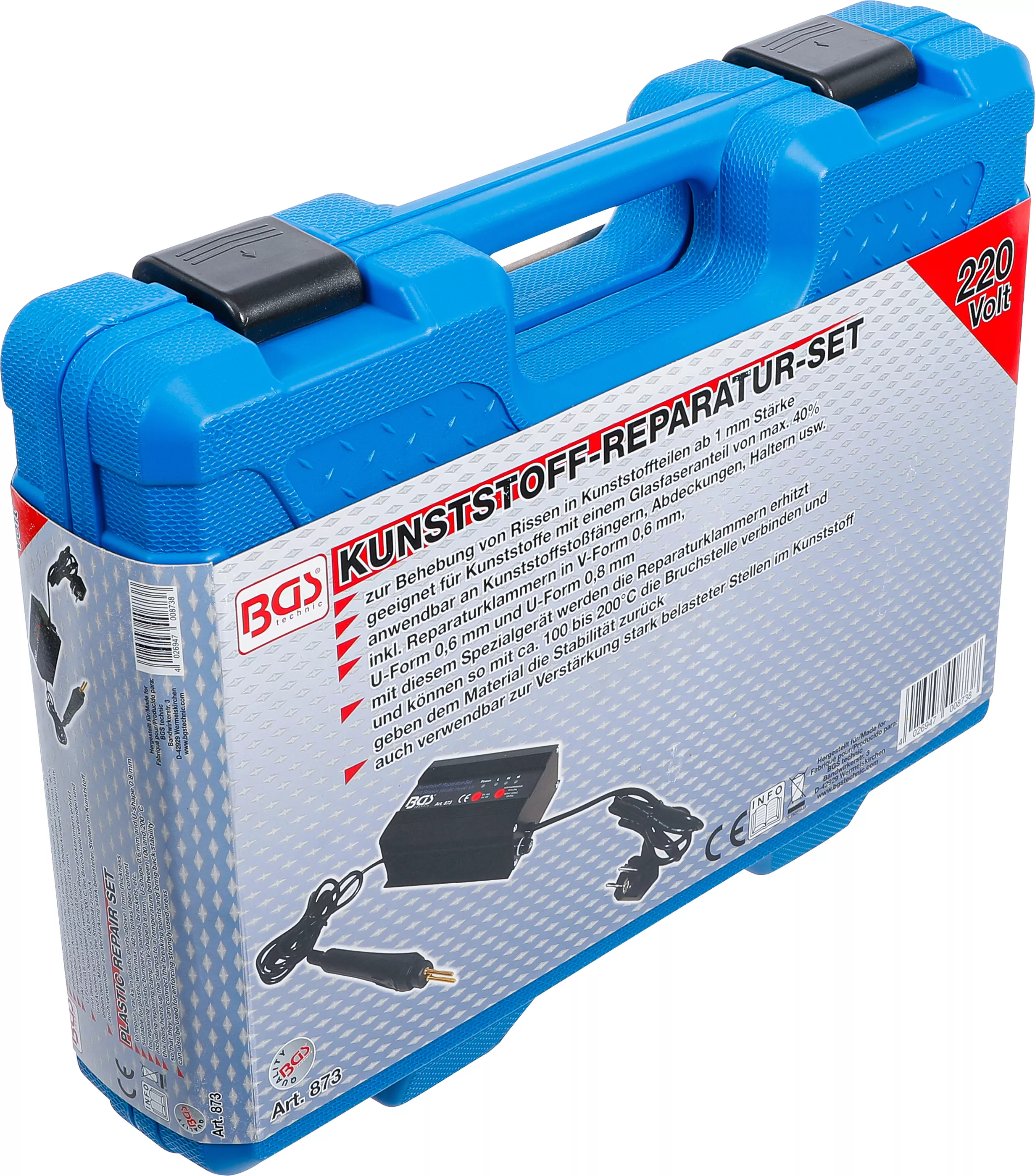 Set reparatie material plastic [7]
