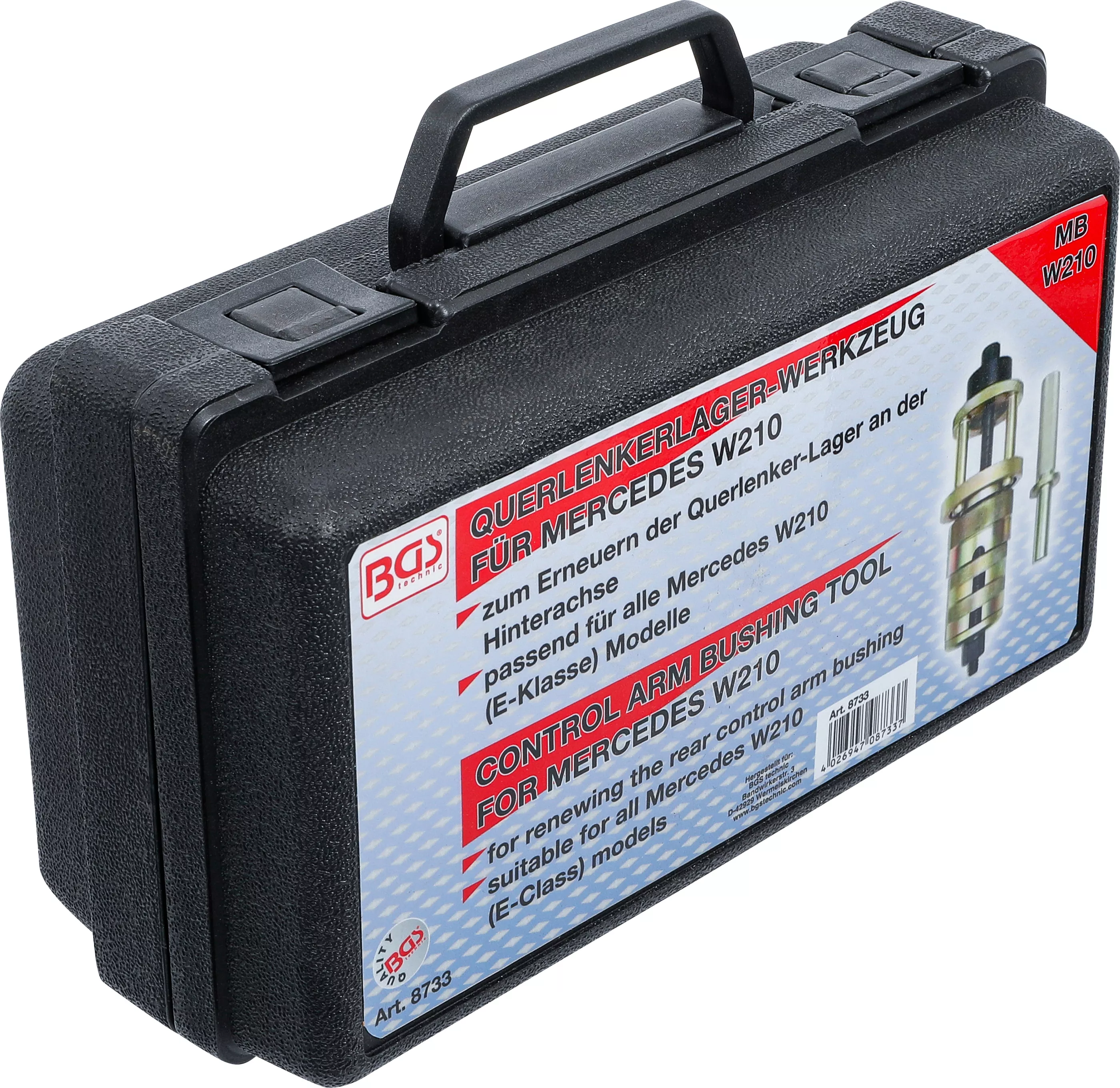 Set dispozitive bucse brate de ghidare transversale | pentru Mercedes-Benz W210 [6]