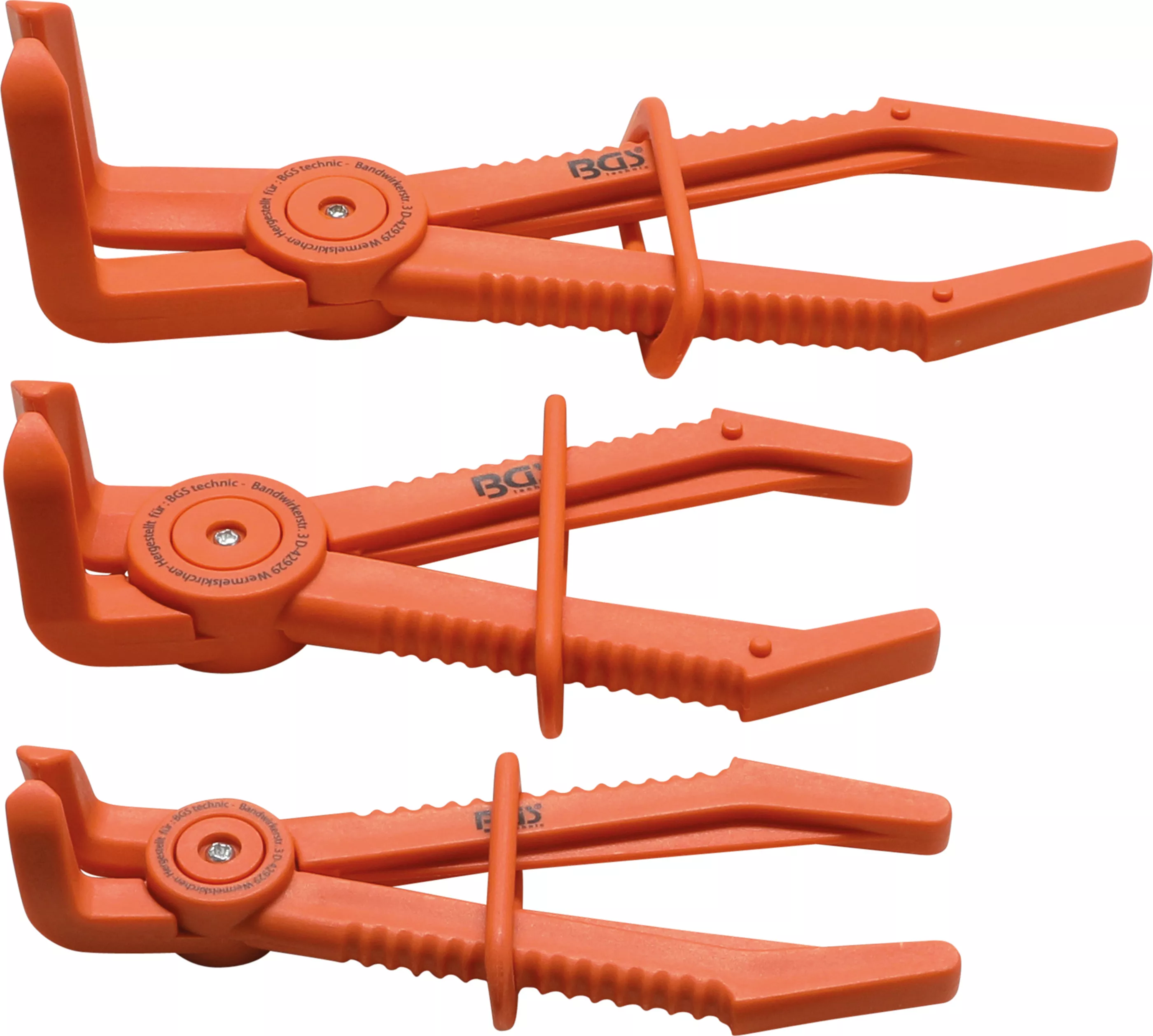 Set clesti blocare furtun | in unghi de 90° | 155-220 mm | 3 piese [1]
