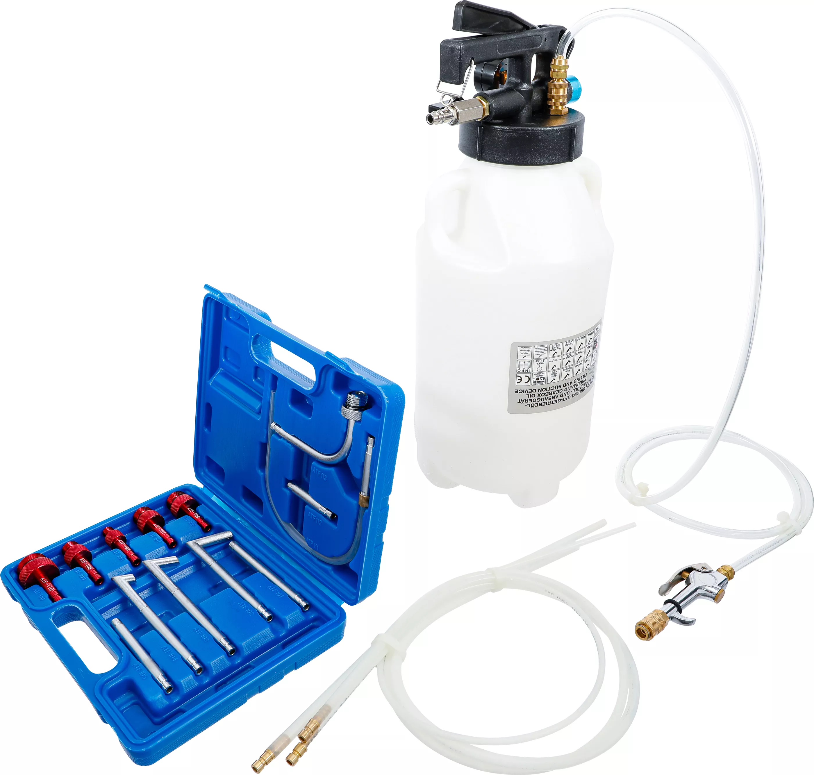 Necesar de atelier - Aparat pneumatic de aspirare si umplere ulei