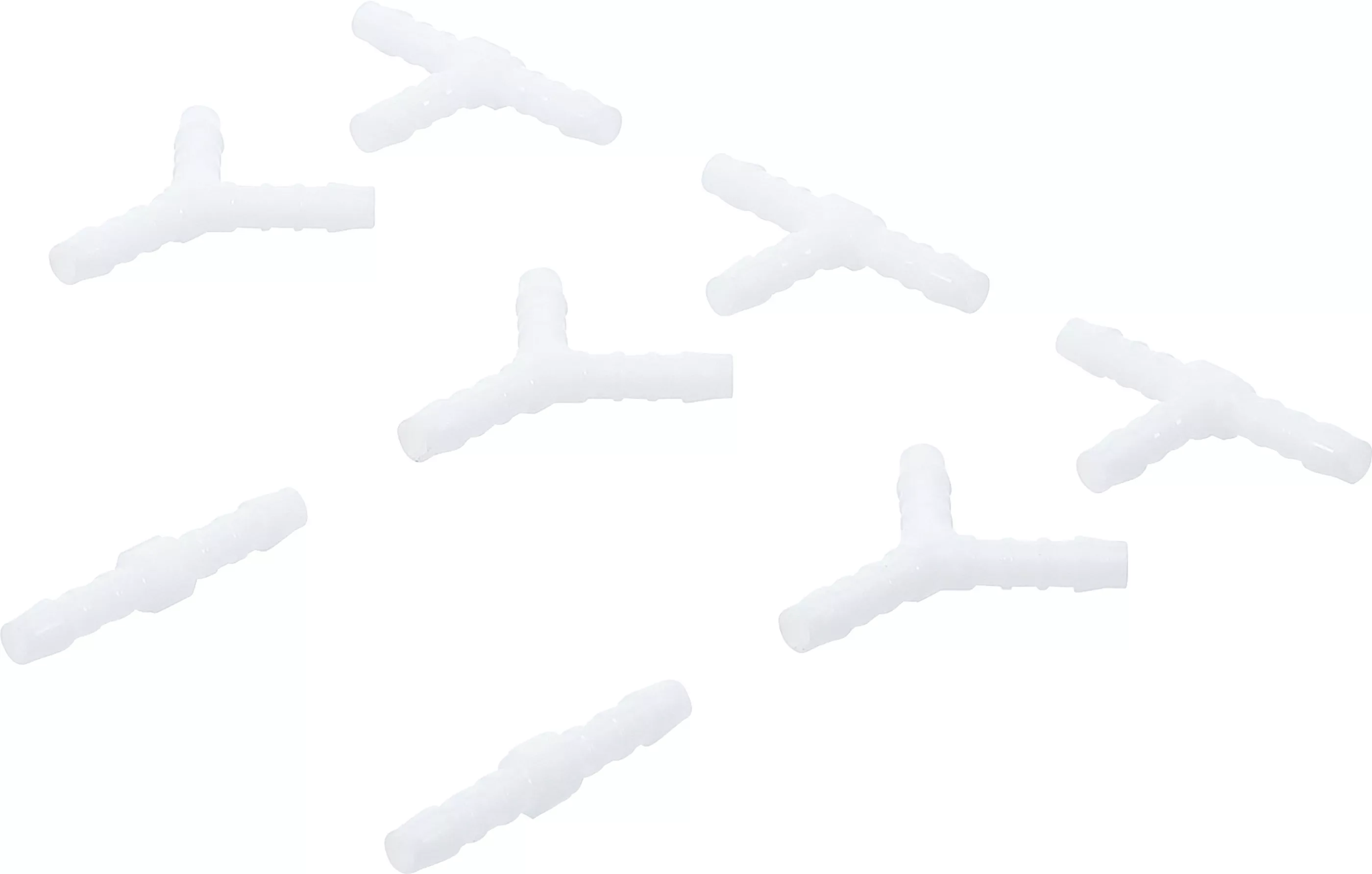 Sortiment elemente imbinare furtunuri | rezistente la combustibil | 6 mm | 8 piese [1]
